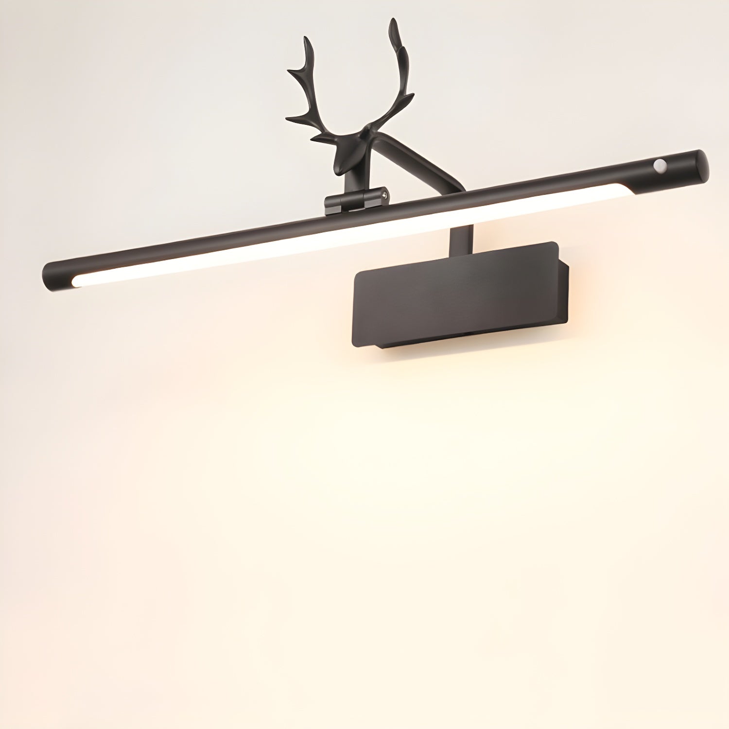 Stag Horn Wall Light, Hardwired Wall Sconce, detail 10