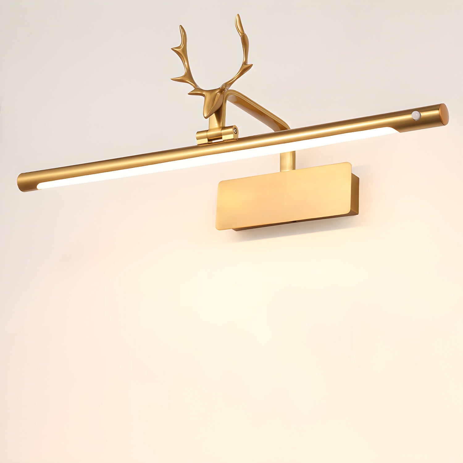 Stag Horn Wall Light, Hardwired Wall Sconce, detail 8
