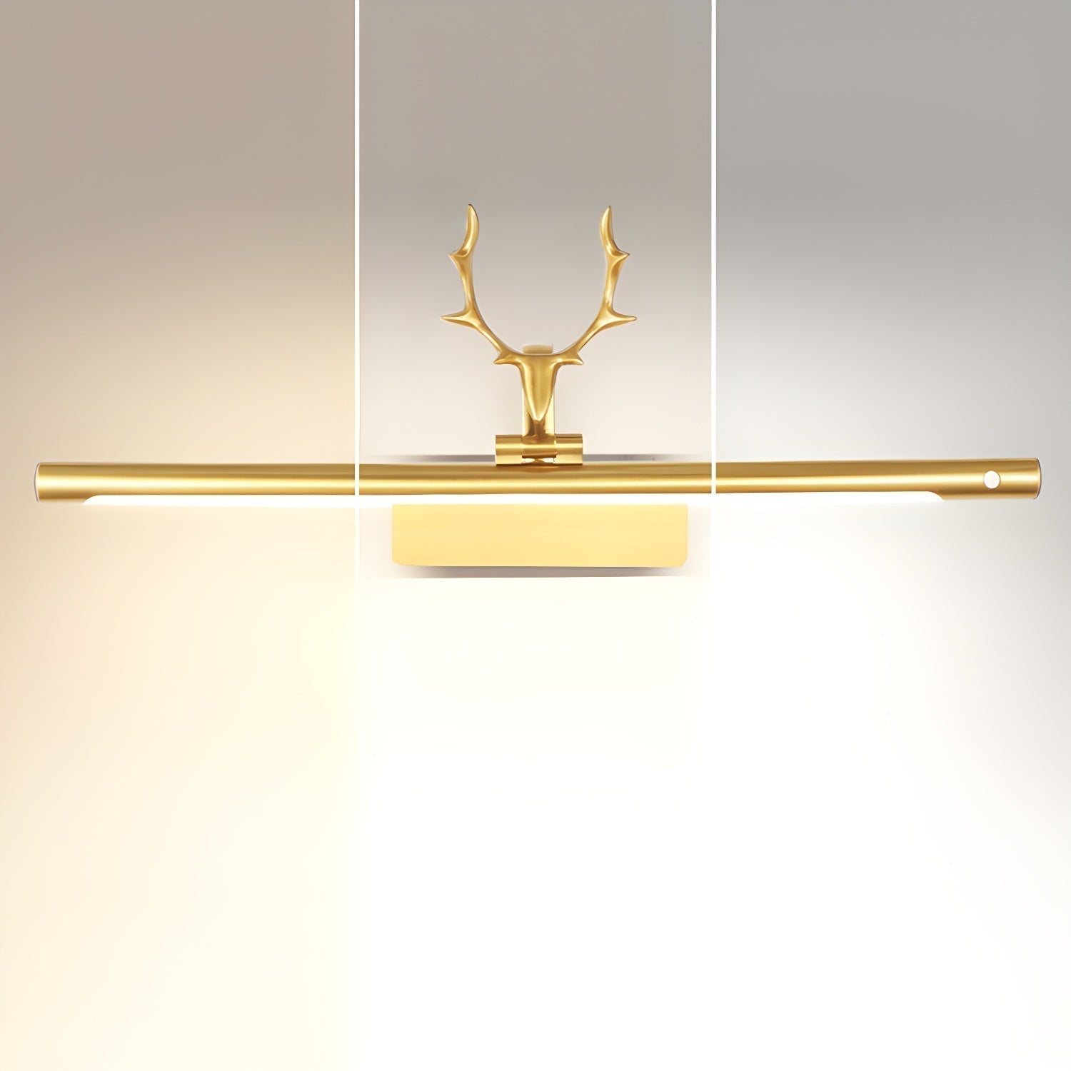 Stag Horn Wall Light, Hardwired Wall Sconce, detail 38