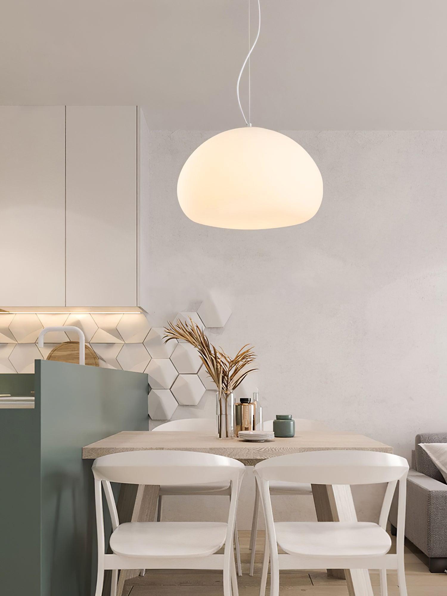 Steamed Bun Ceiling Light Fitting detail view 5