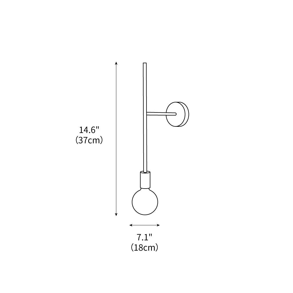 Step & Kick Wall Lamp 7.1