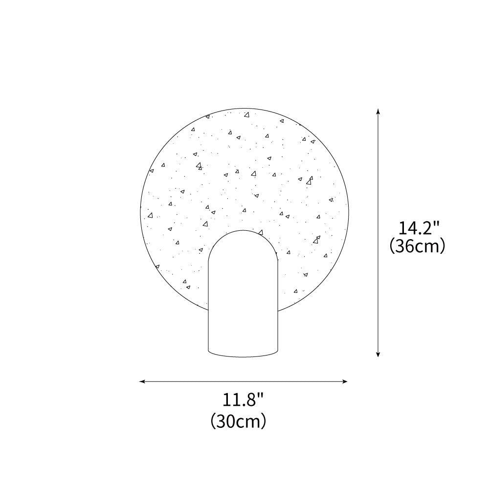 Stone Table Lamp 11.8