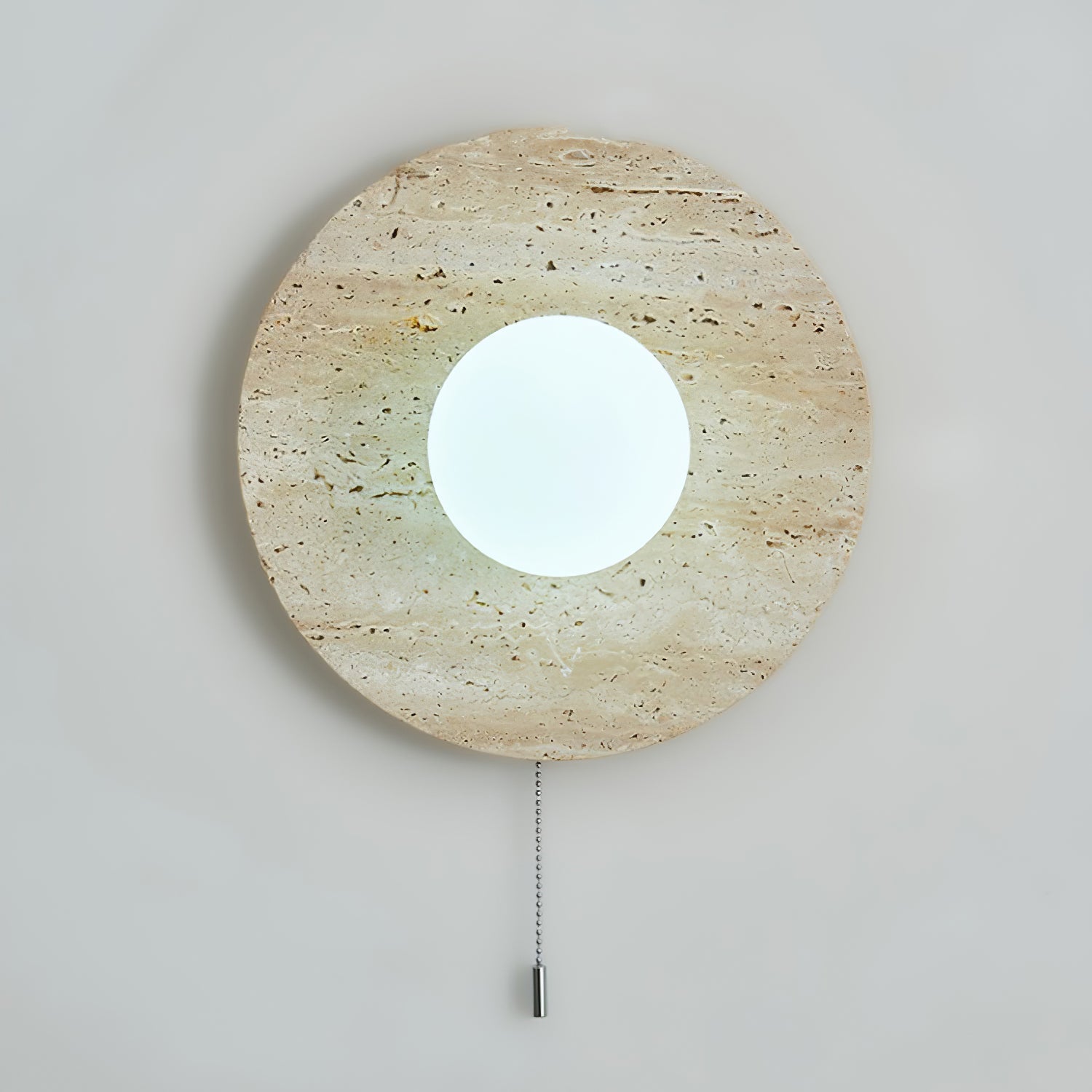 Stone Lunar Eclipse Wall Light, Plug-In Wall Sconce, detail 21
