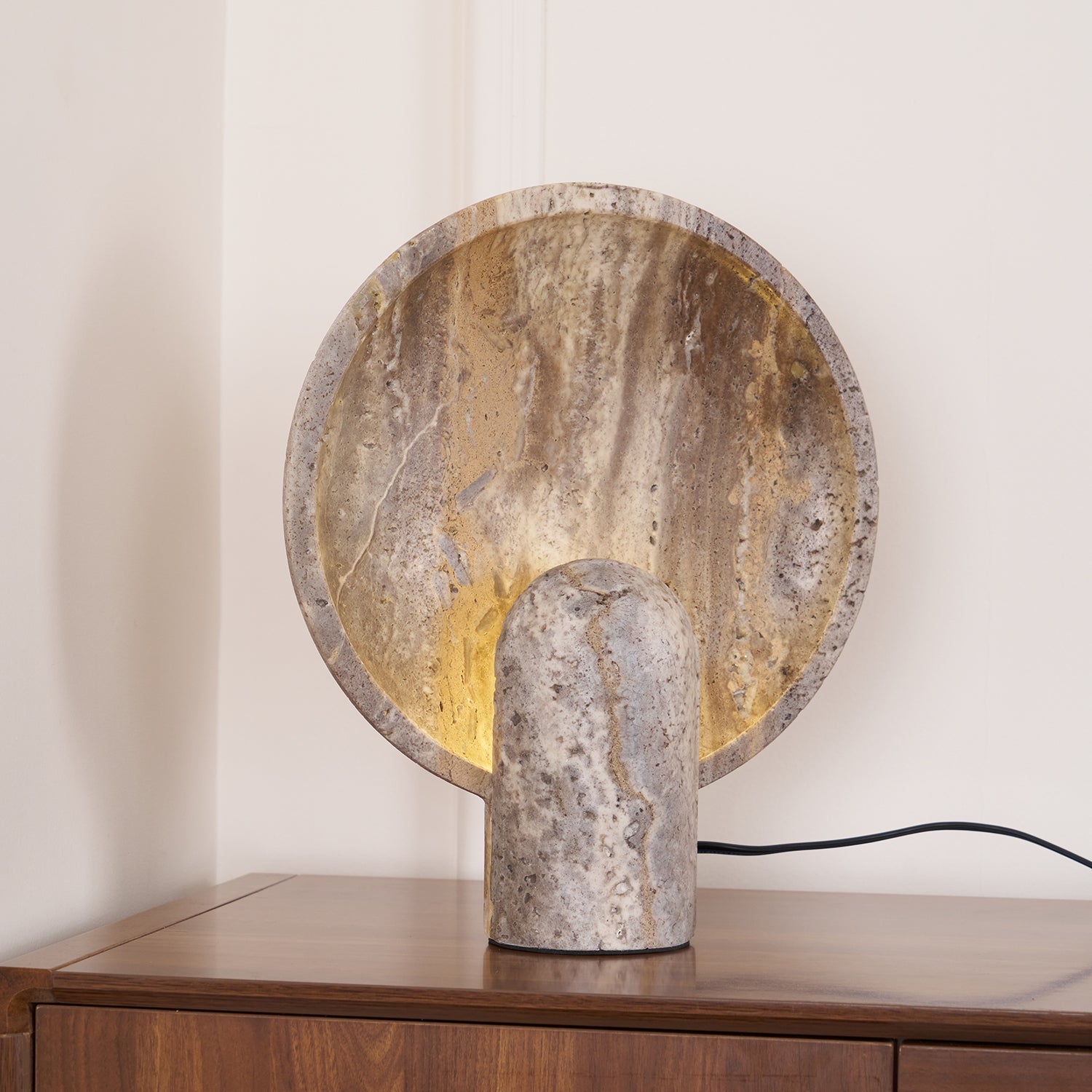 Stone Table Lamp 11.8