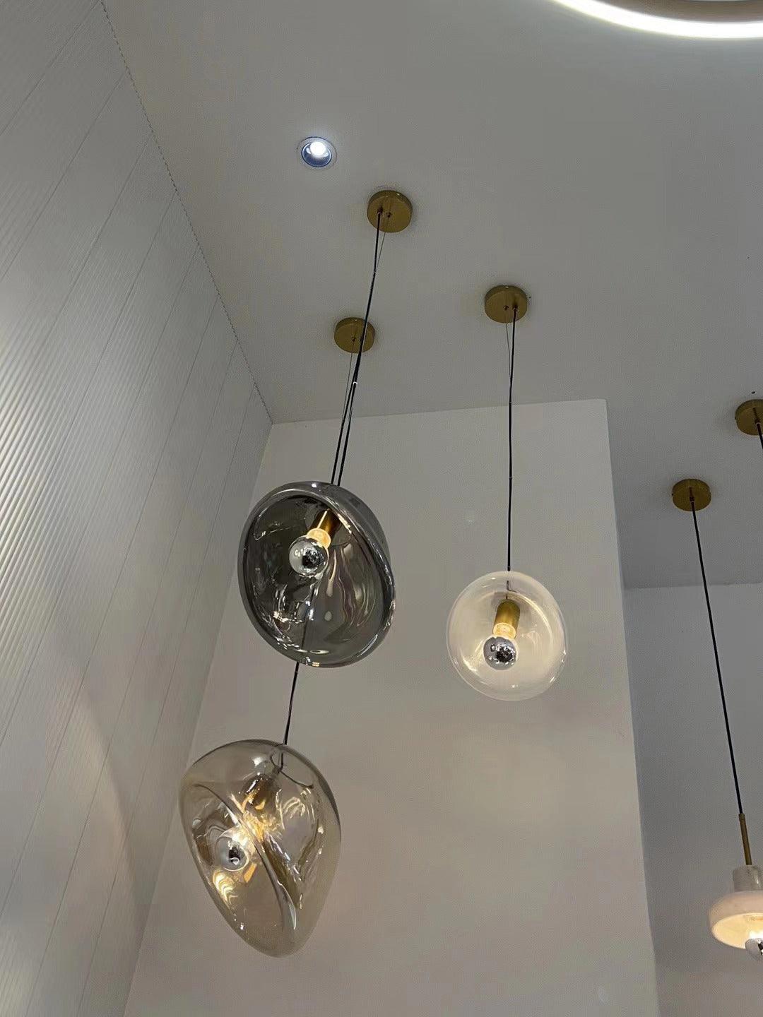 Suspended Water Drop Chandelier