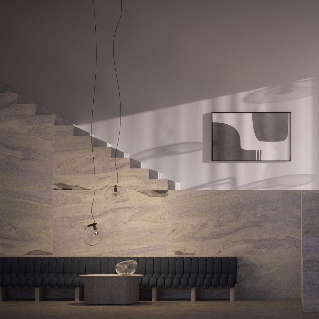 Suspended Water Drop Chandelier