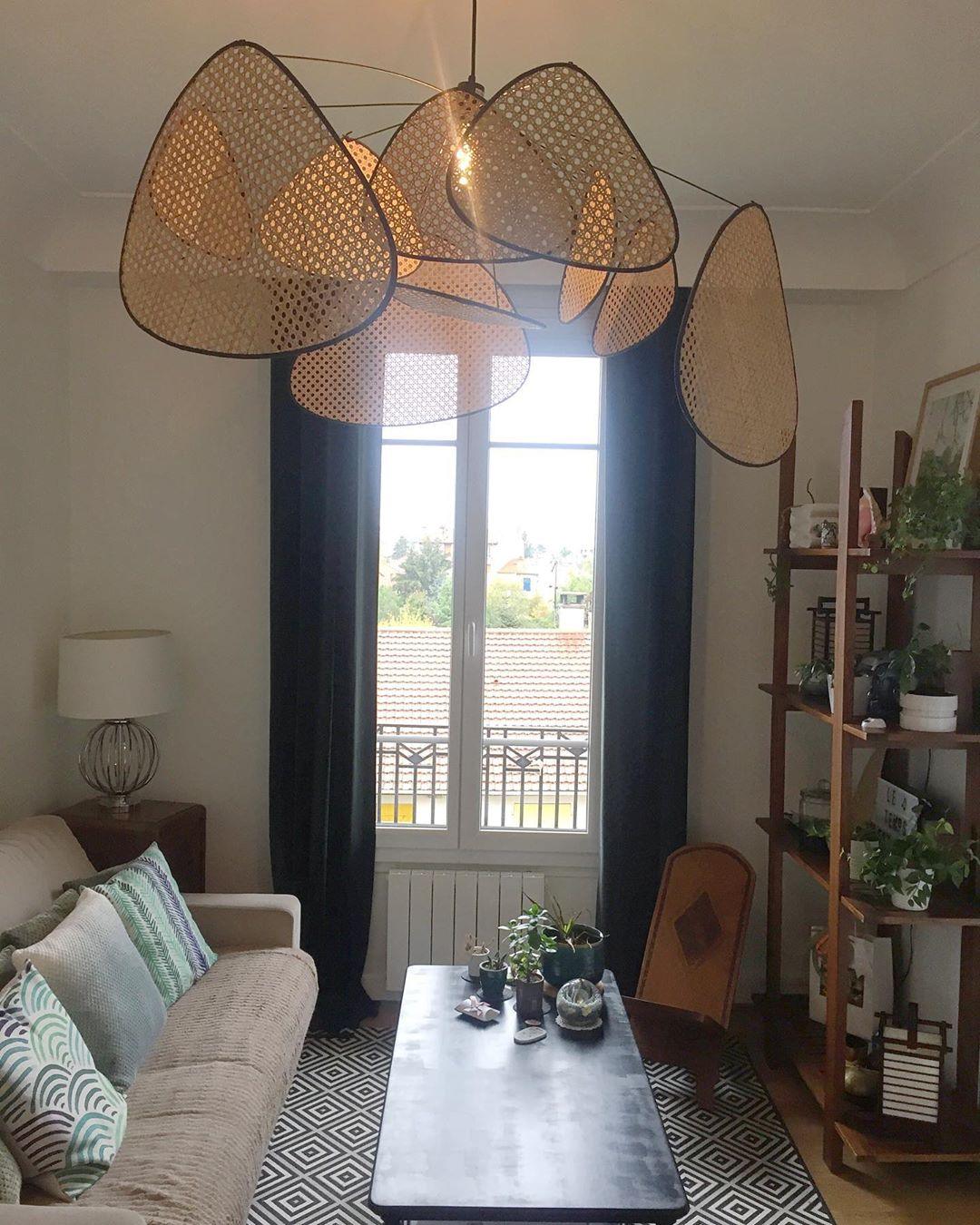 Screen Cannage Swag Light Chandelier