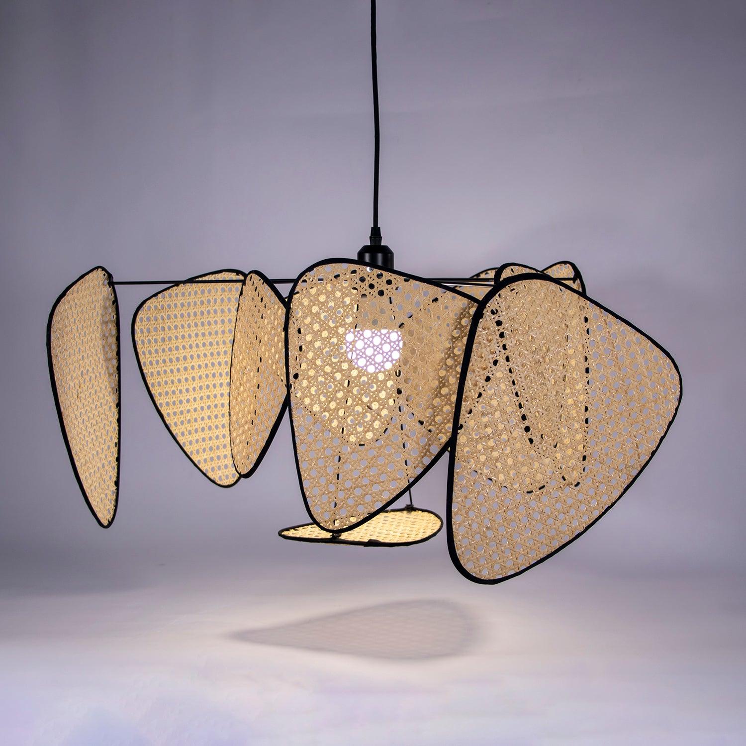 Screen Cannage Swag Light Chandelier