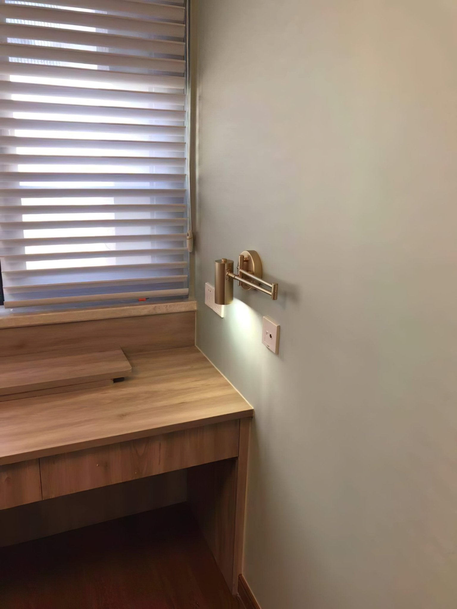 Pivot Arm Wall-mounted Lamp Wall Light, Hardwired Wall Sconce, detail 19