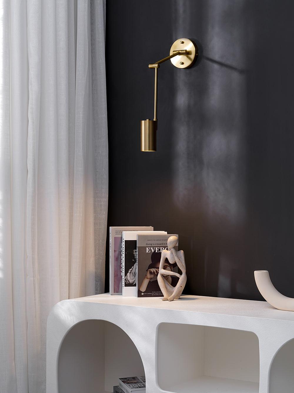 Pivot Arm Wall-mounted Lamp Wall Light, Hardwired Wall Sconce, detail 10