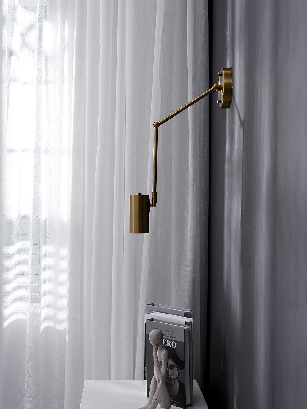Pivot Arm Wall-mounted Lamp Wall Light, Hardwired Wall Sconce, detail 12