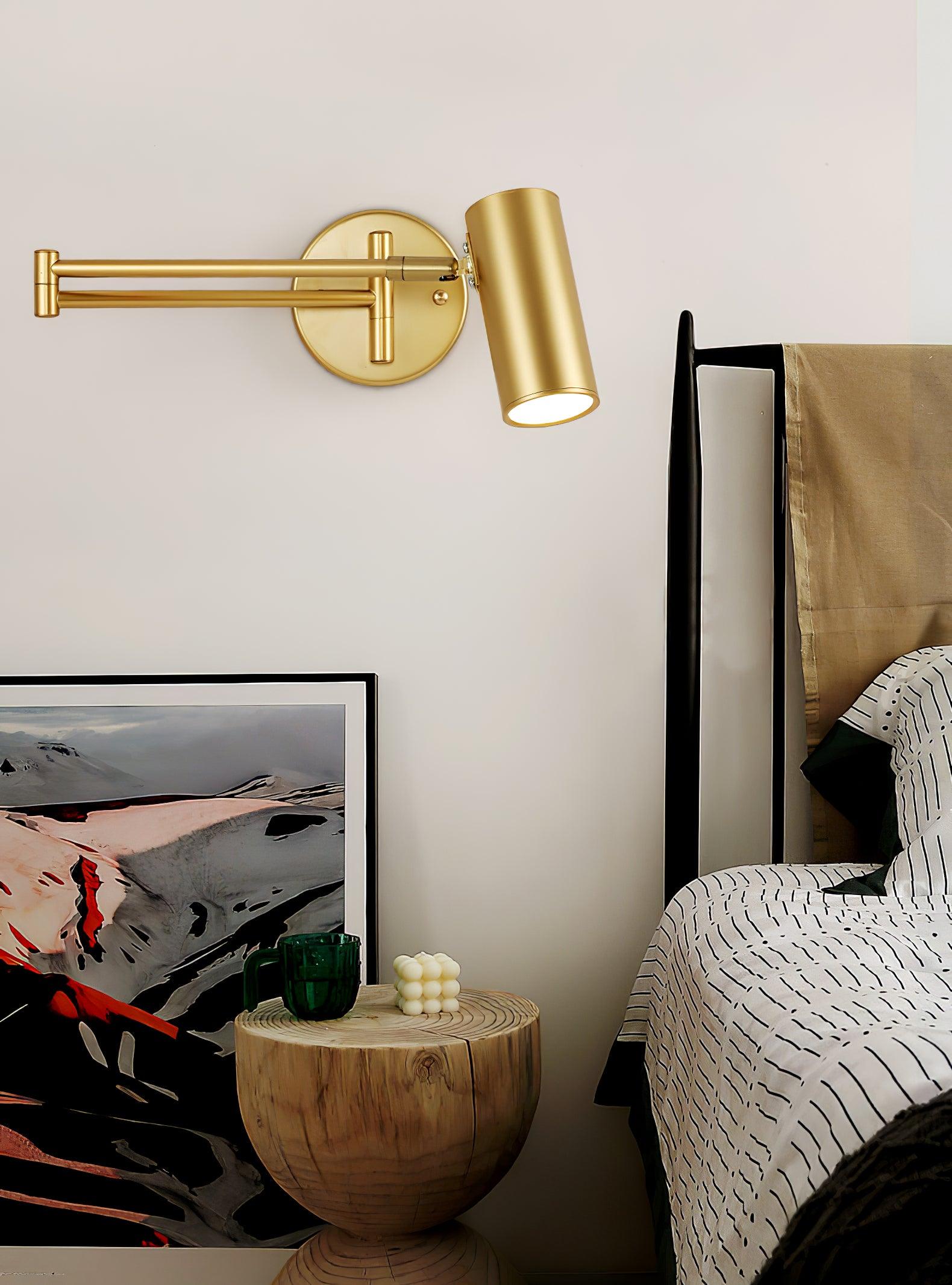 Pivot Arm Wall-mounted Lamp Wall Light, Hardwired Wall Sconce, detail 34
