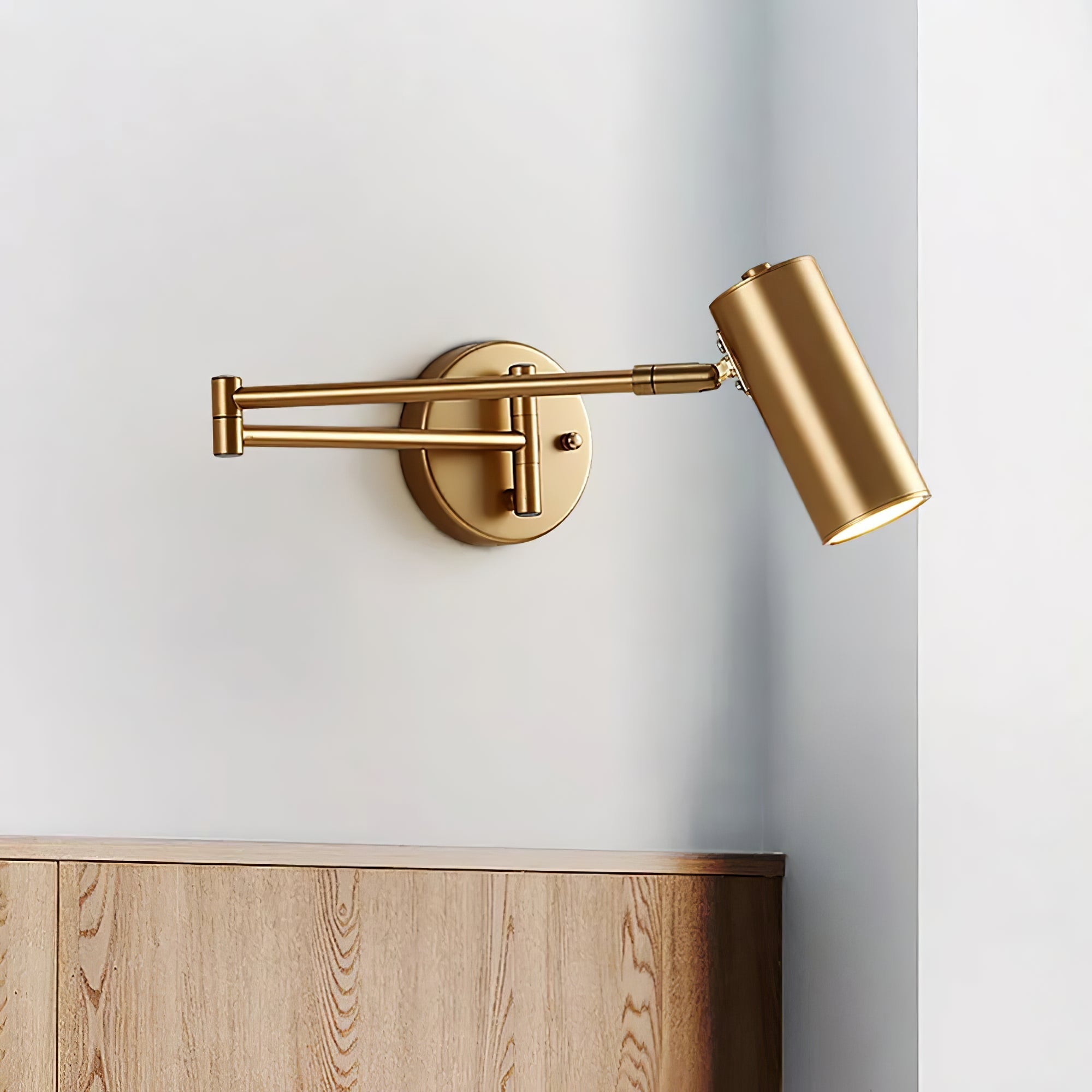 Pivot Arm Wall-mounted Lamp Wall Light, Hardwired Wall Sconce, detail 57