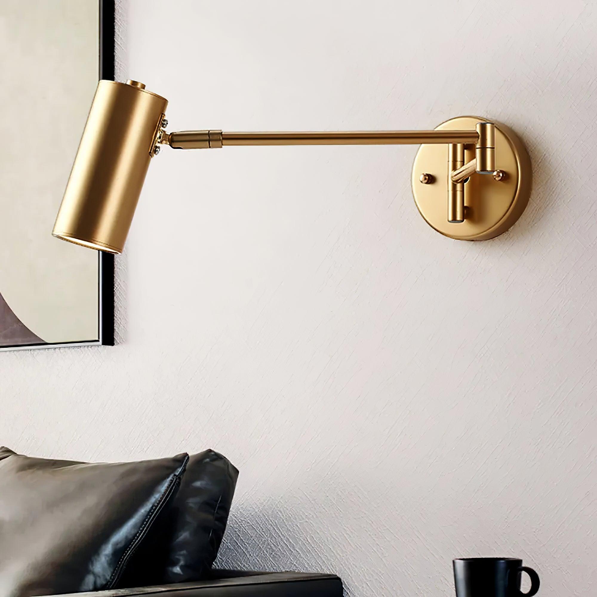 Pivot Arm Wall-mounted Lamp Wall Light, Hardwired Wall Sconce, detail 6