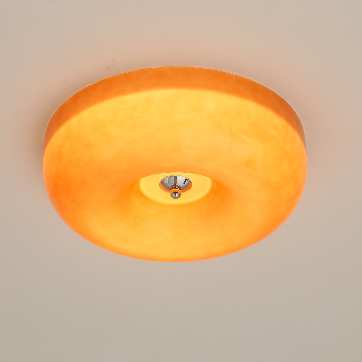 Swirl Glass Ceiling Lamp detail view 4