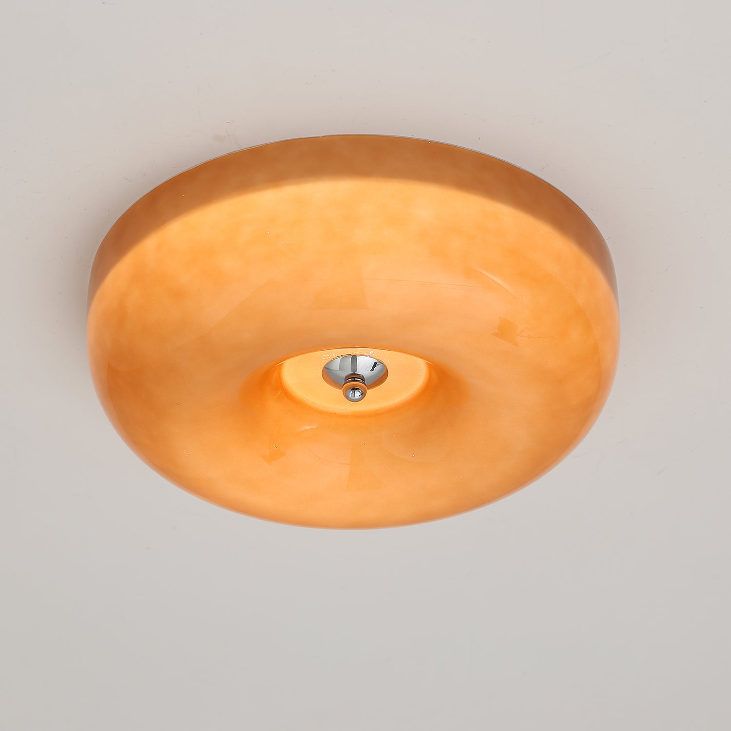 Swirl Glass Ceiling Lamp detail view 5