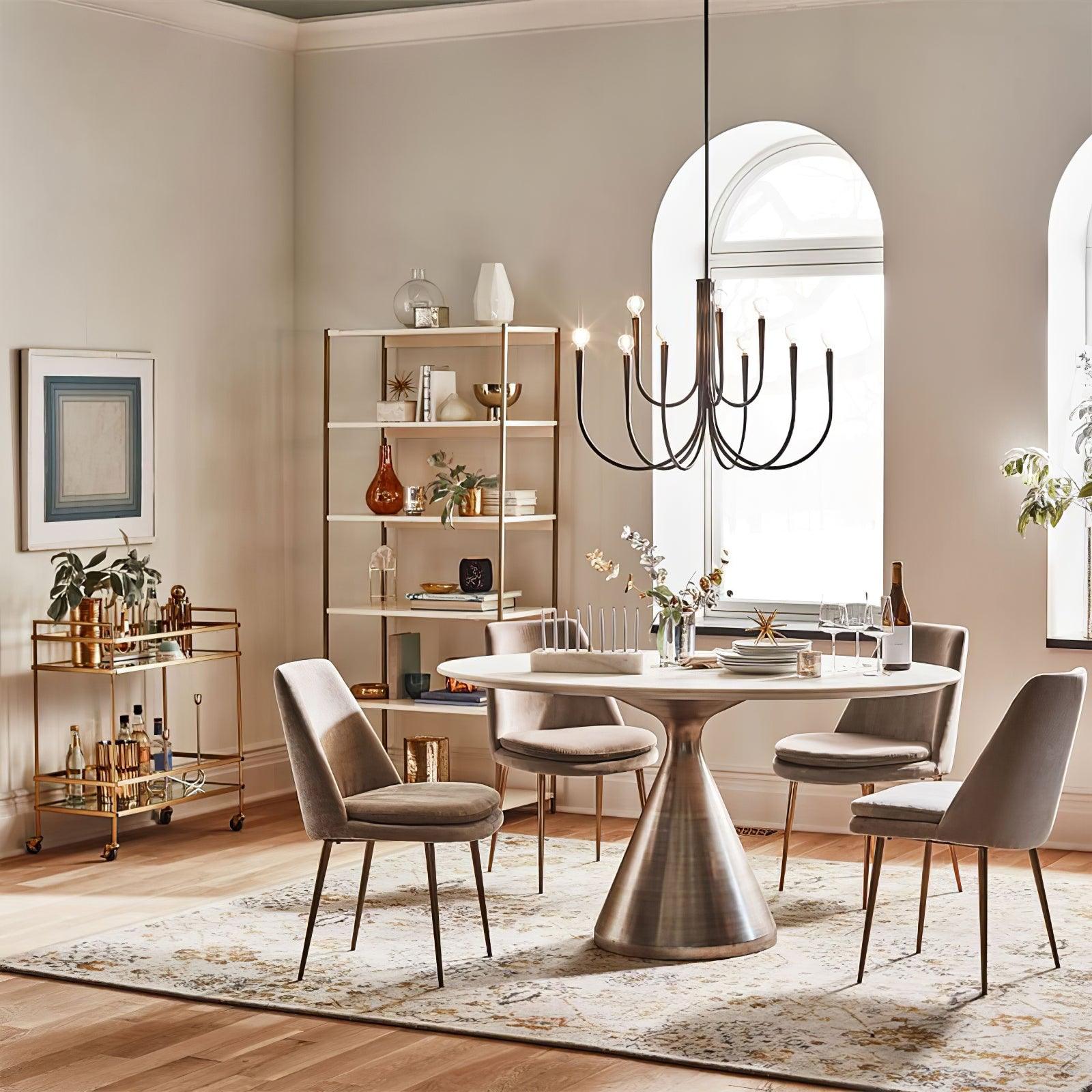Swoop Arm Chandelier
