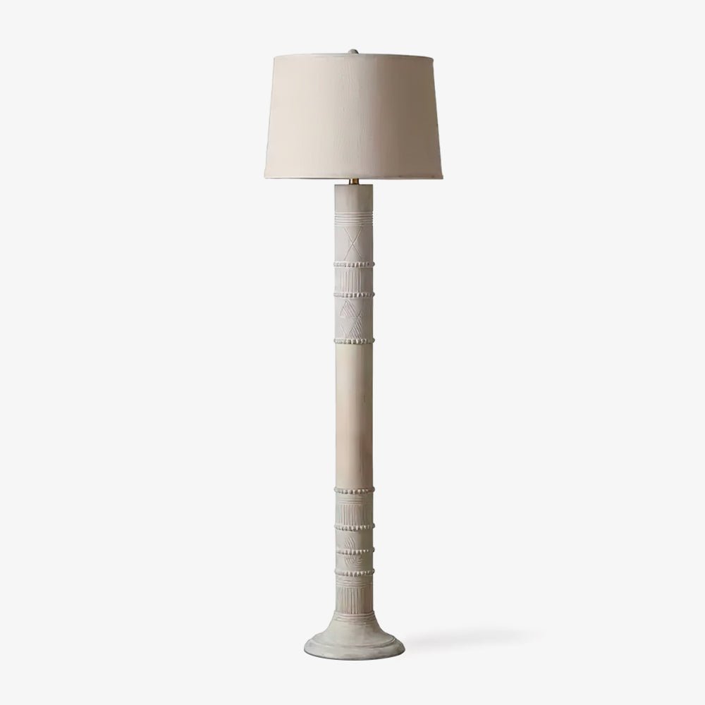 Sylvan Grace Floor Lamp floor lamp in wood, iron, fabric | Tianguang Select