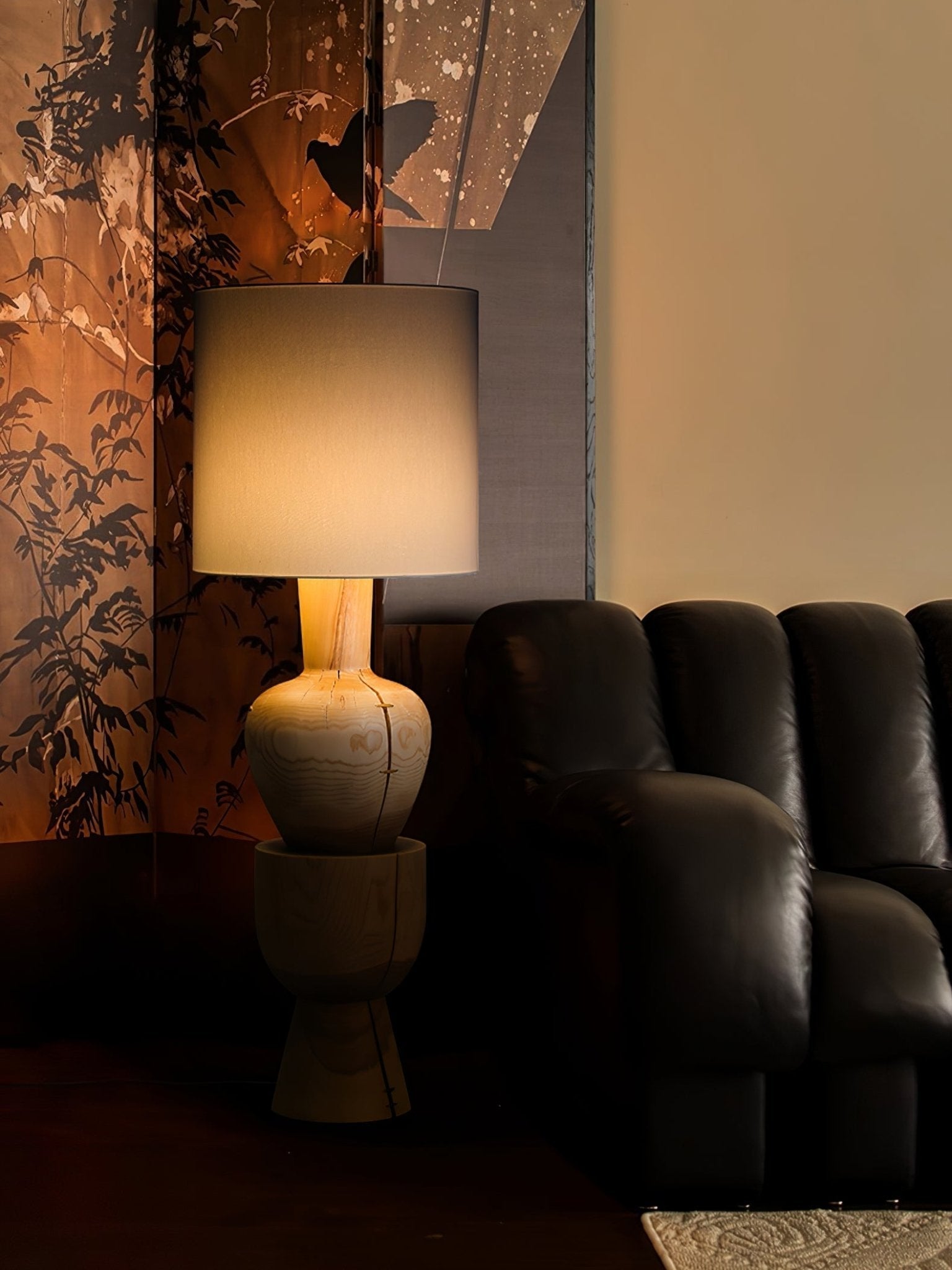 Sylvia Wood Floor Light, Floor Lamp, detail 5