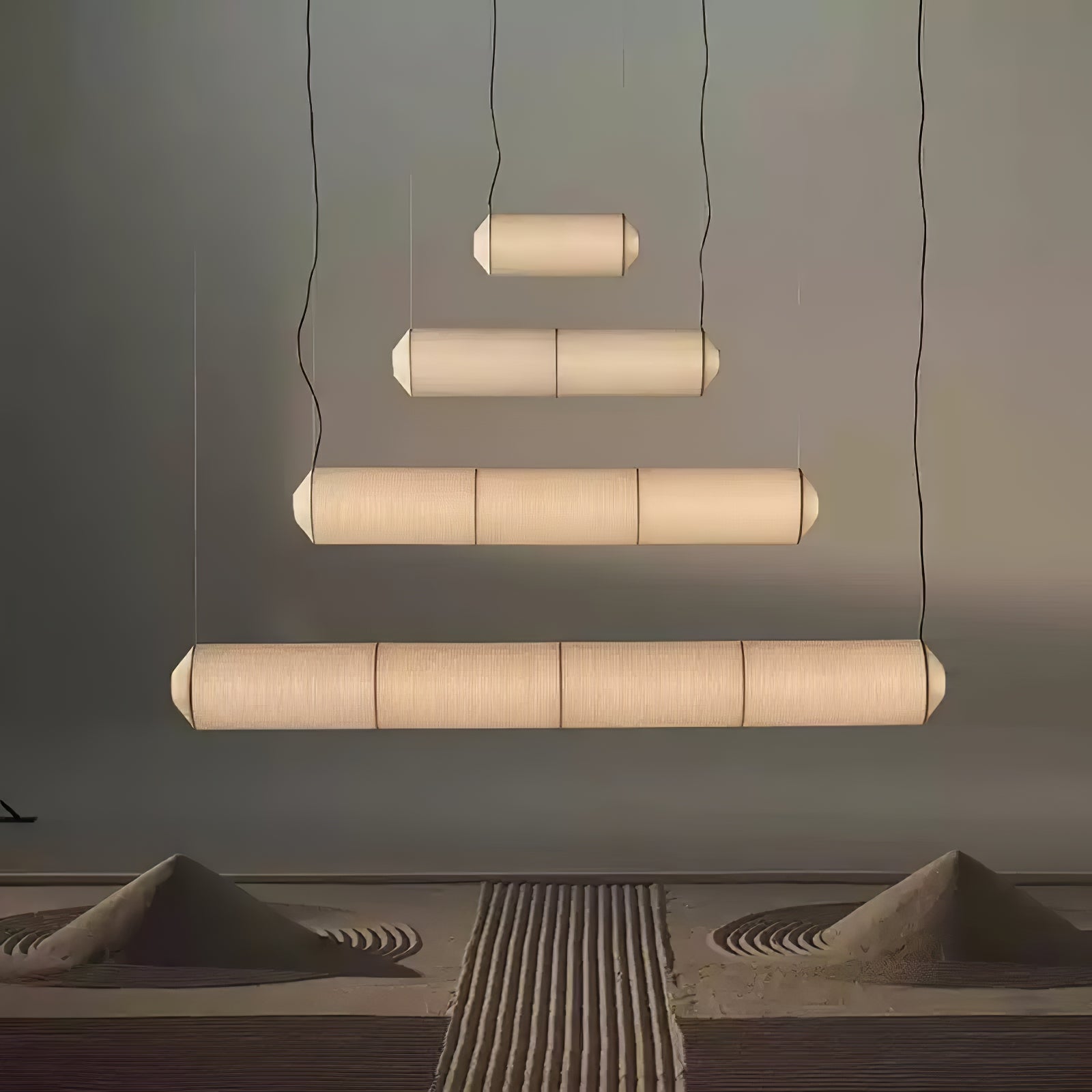 Tekio Mulberry Silk Pendant Lamp