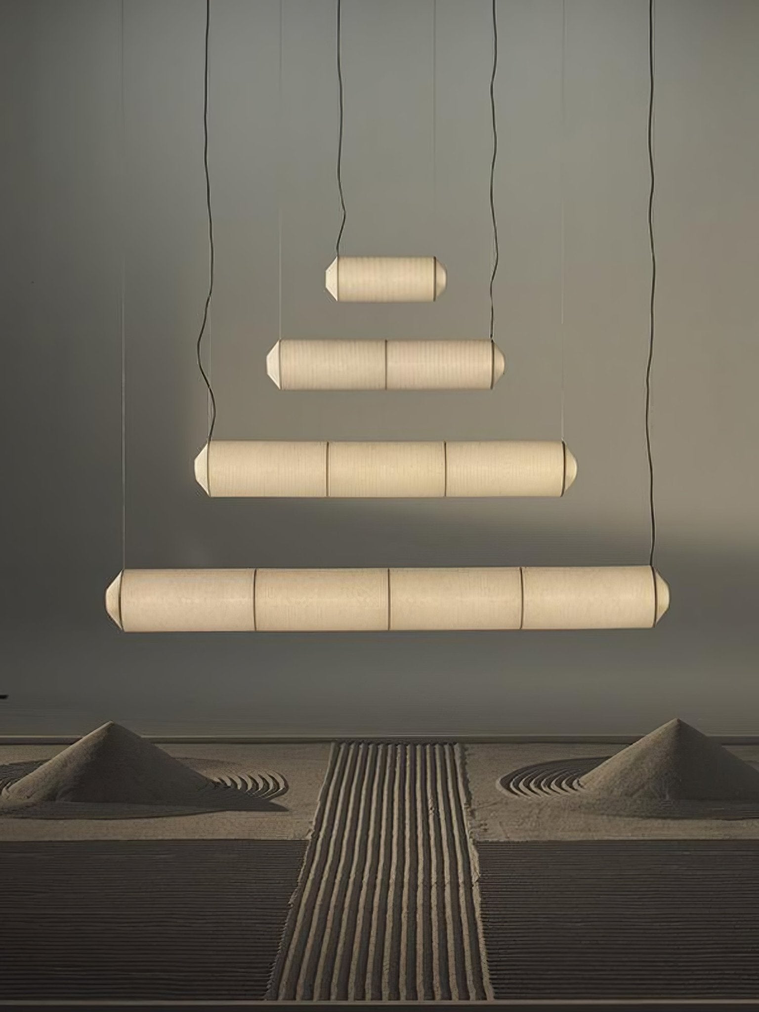 Tekio Mulberry Silk Pendant Lamp
