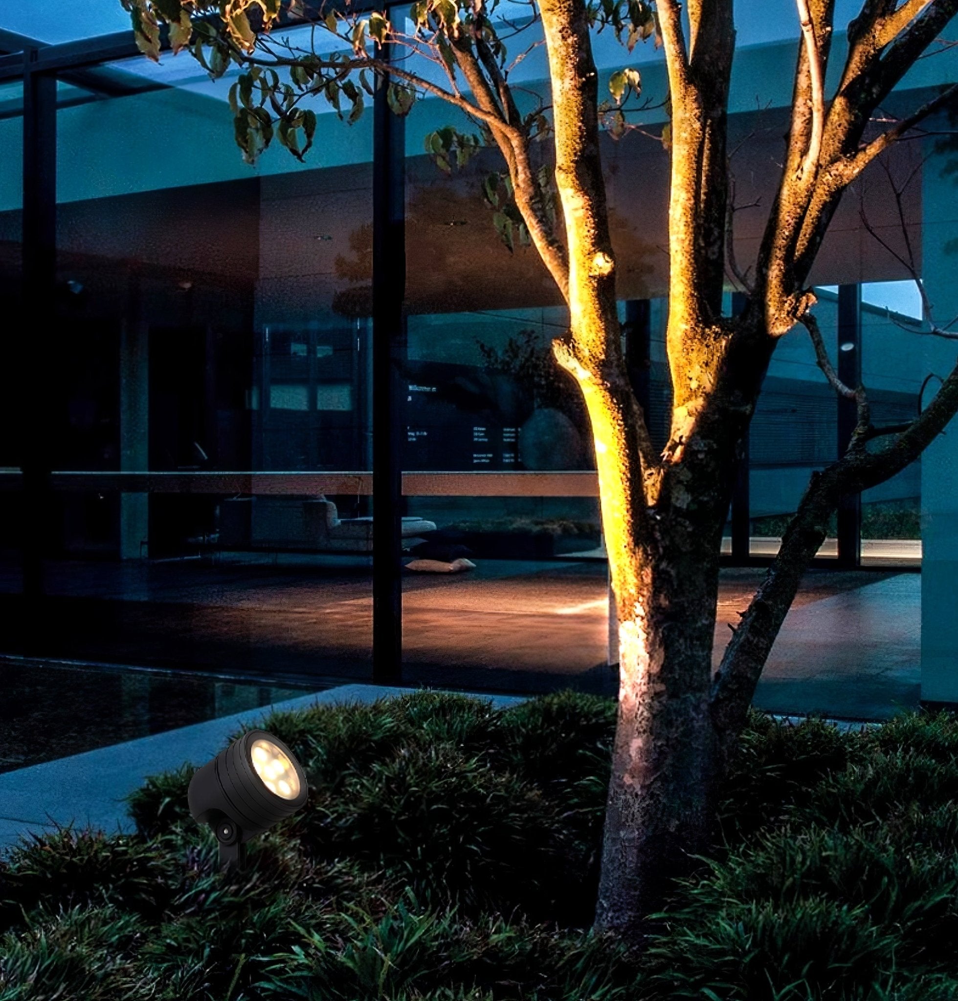 Terra Focus Exterior Spot Light, Outdoor Wall Light, detail 7