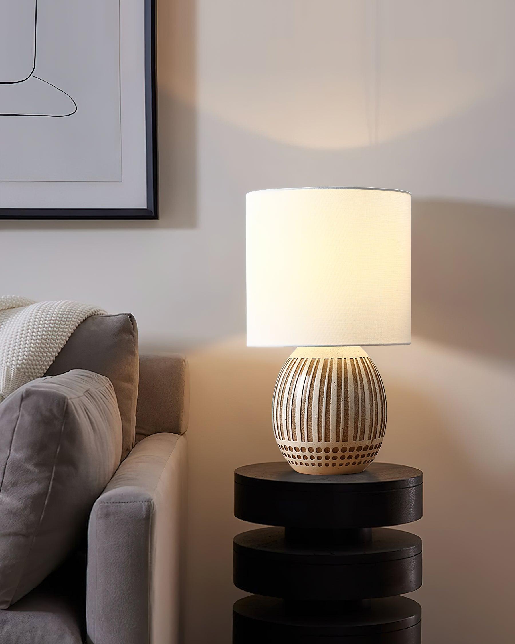 Terra Stripes Table Lamp 9.8