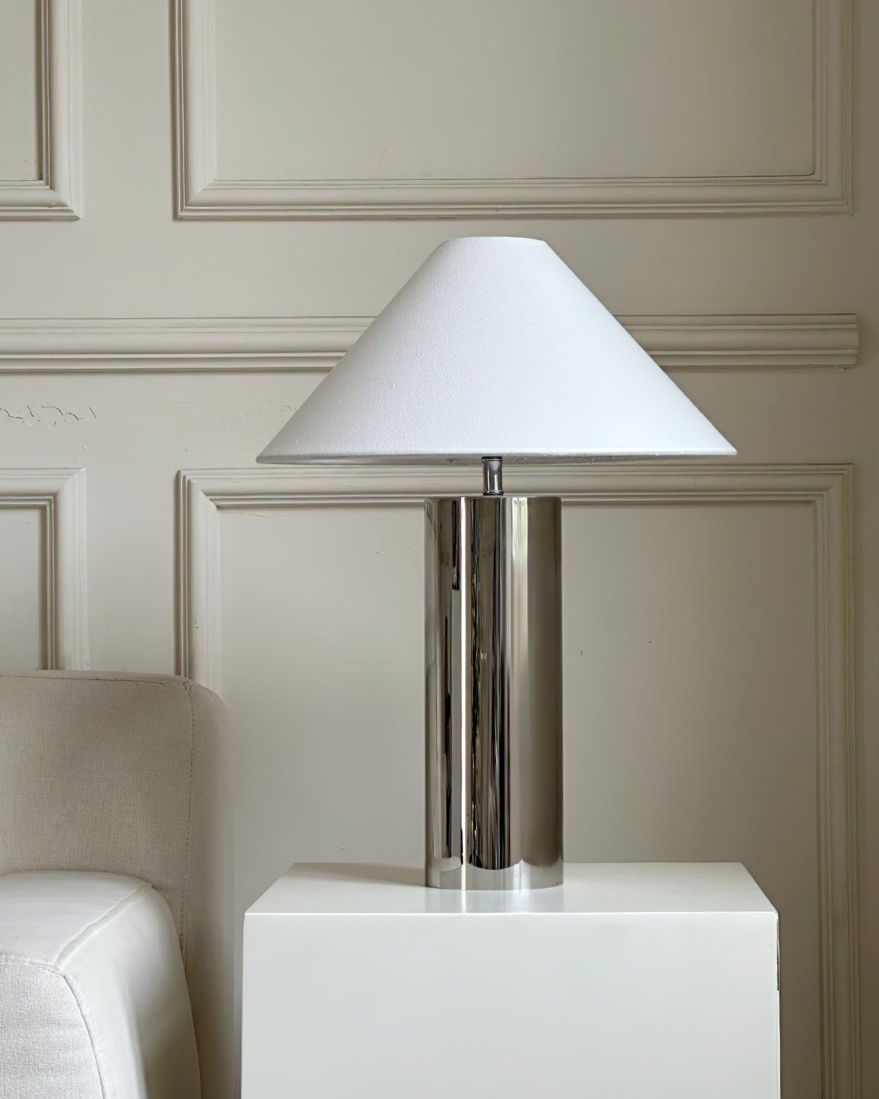 Theo Chrome Table Lamp 15.7