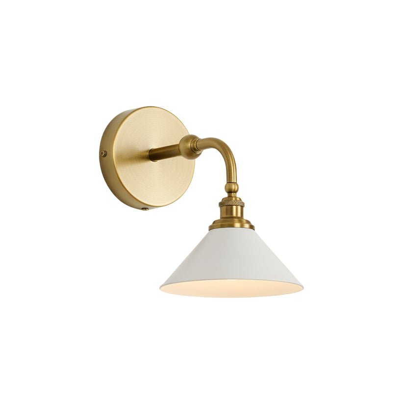 Bridgemont Wall Light - Dia 23cm x W 30cm x H 35cm Metal, Hardwired Wall Sconce, detail 15