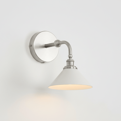 Bridgemont Wall Light - Dia 23cm x W 30cm x H 35cm Metal, Hardwired Wall Sconce, detail 16