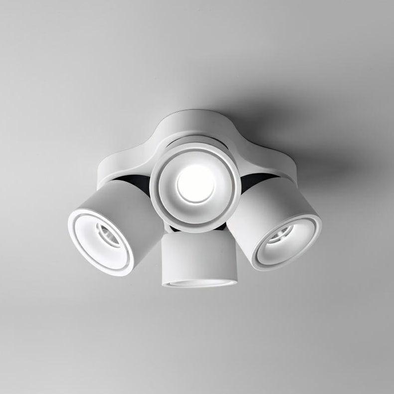 Rotating Folding Three Head Overhead Light Spotlight
