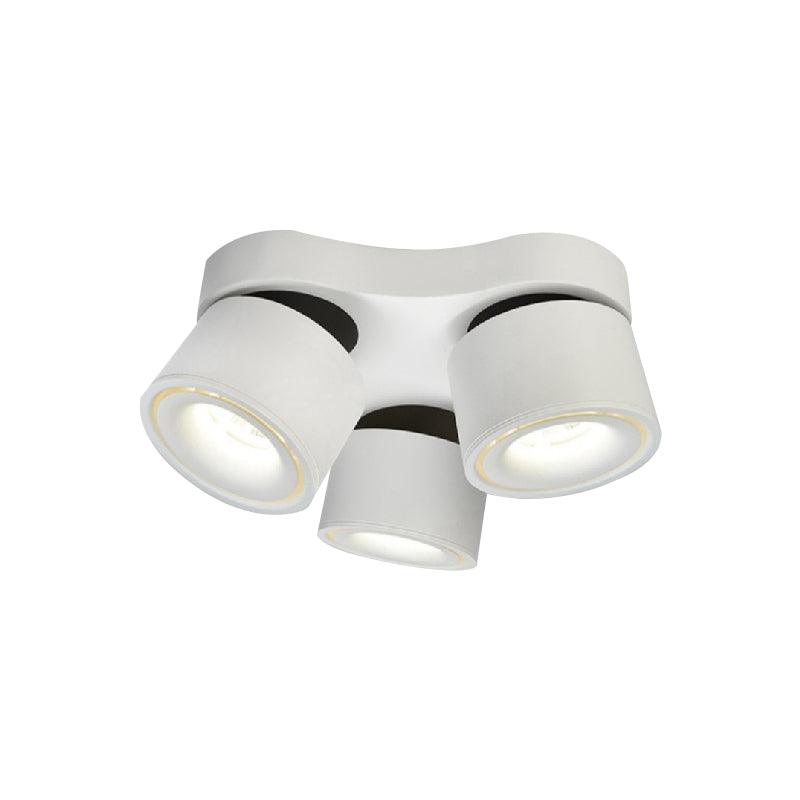 Rotating Folding Three Head Overhead Light Spotlight