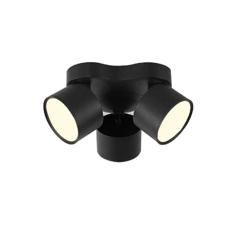 Rotating Folding Three Head Overhead Light Spotlight