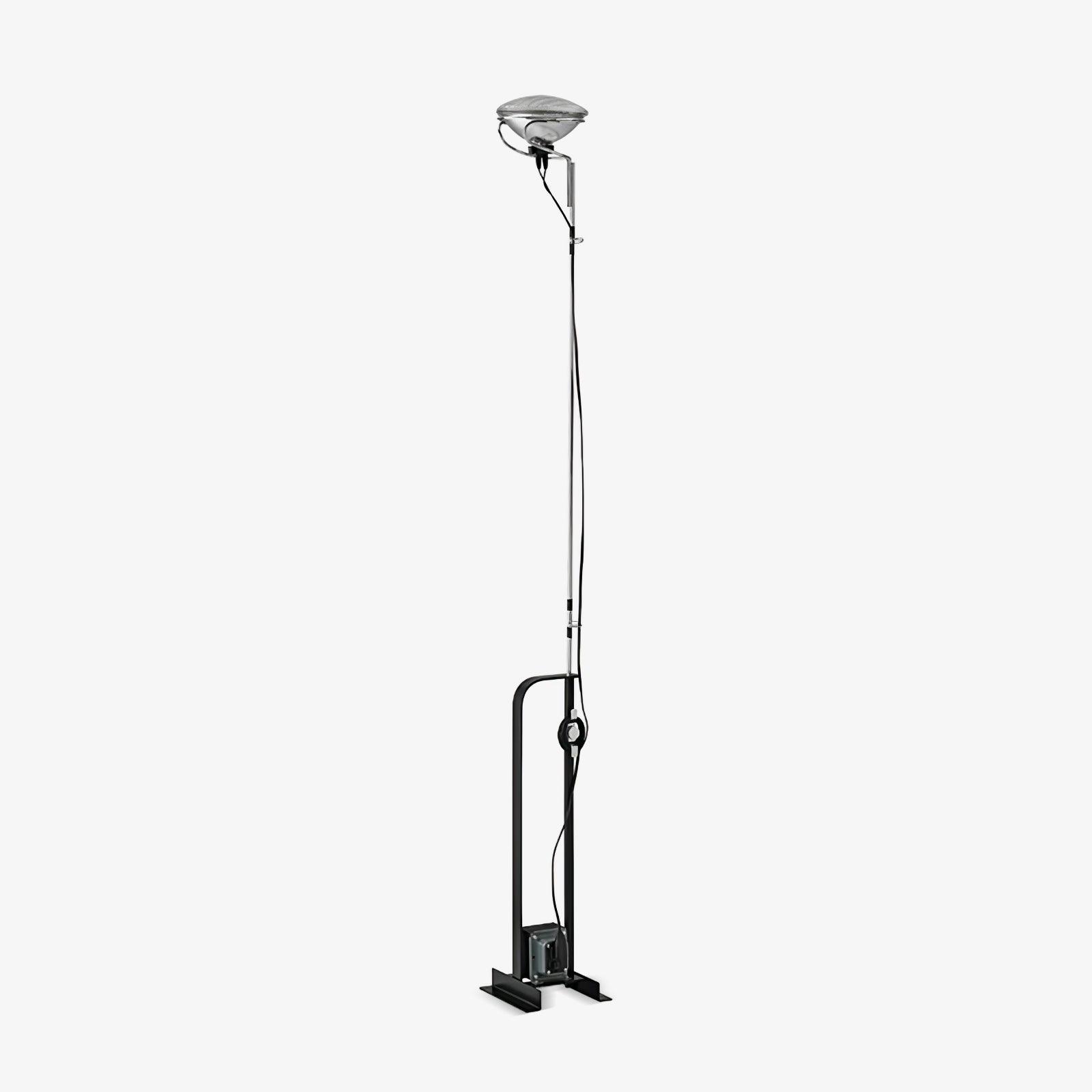 Toio Floor Lamp floor lamp in metal, iron, stainless steel, steel | Tianguang Select