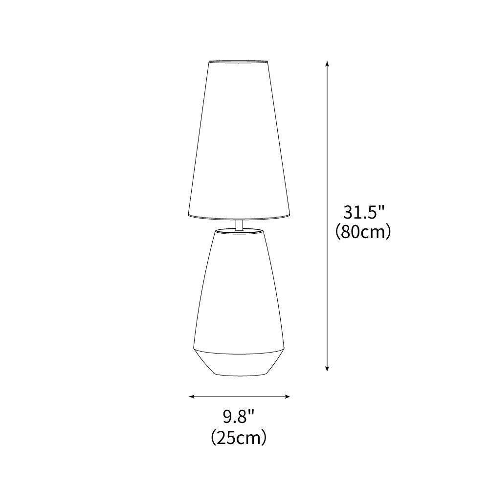Torrent Table Lamp 9.8