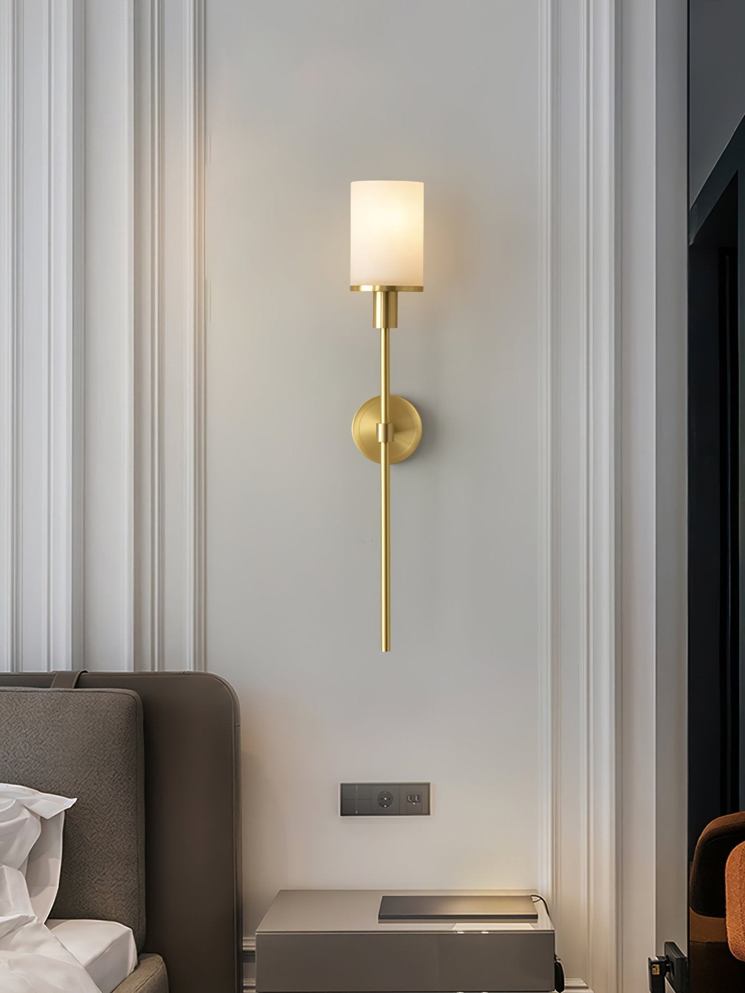 Tracie Timeless Sconce, Hardwired Wall Sconce, detail 9