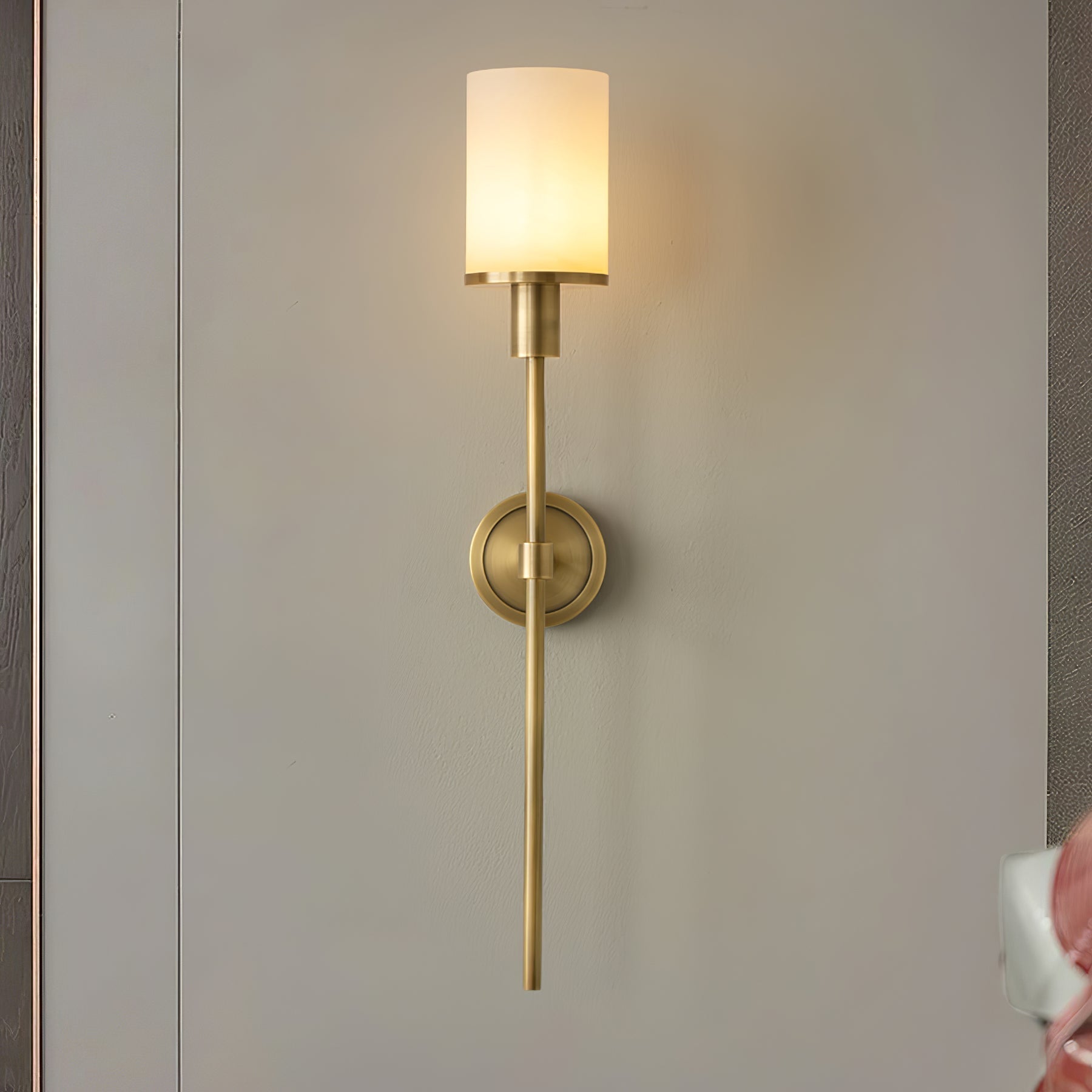Tracie Timeless Sconce, Hardwired Wall Sconce, detail 24