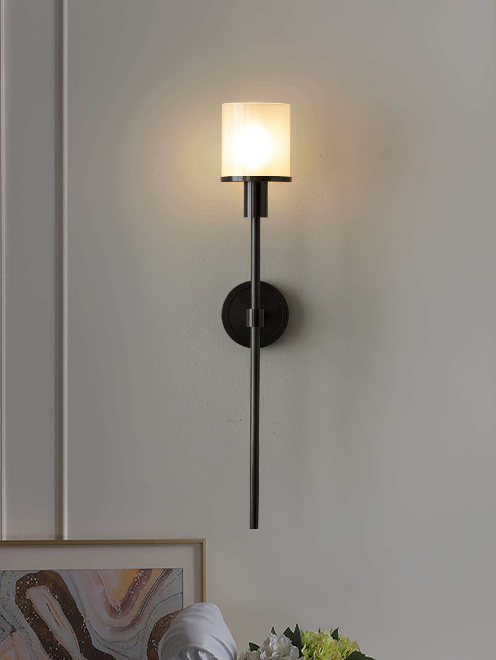 Tracie Timeless Sconce, Hardwired Wall Sconce, detail 32
