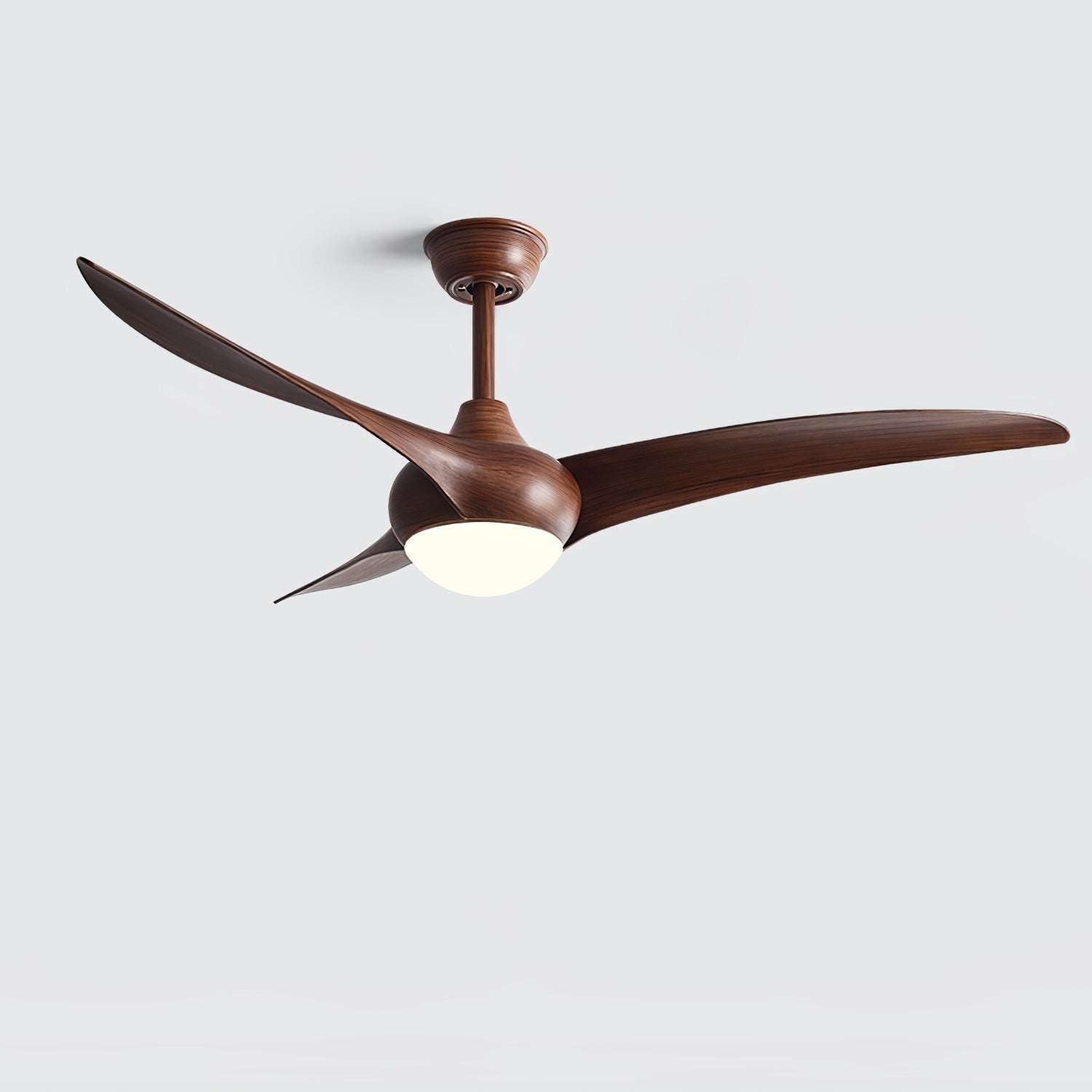 Traditional Flush Mount Light Ceiling Fan
