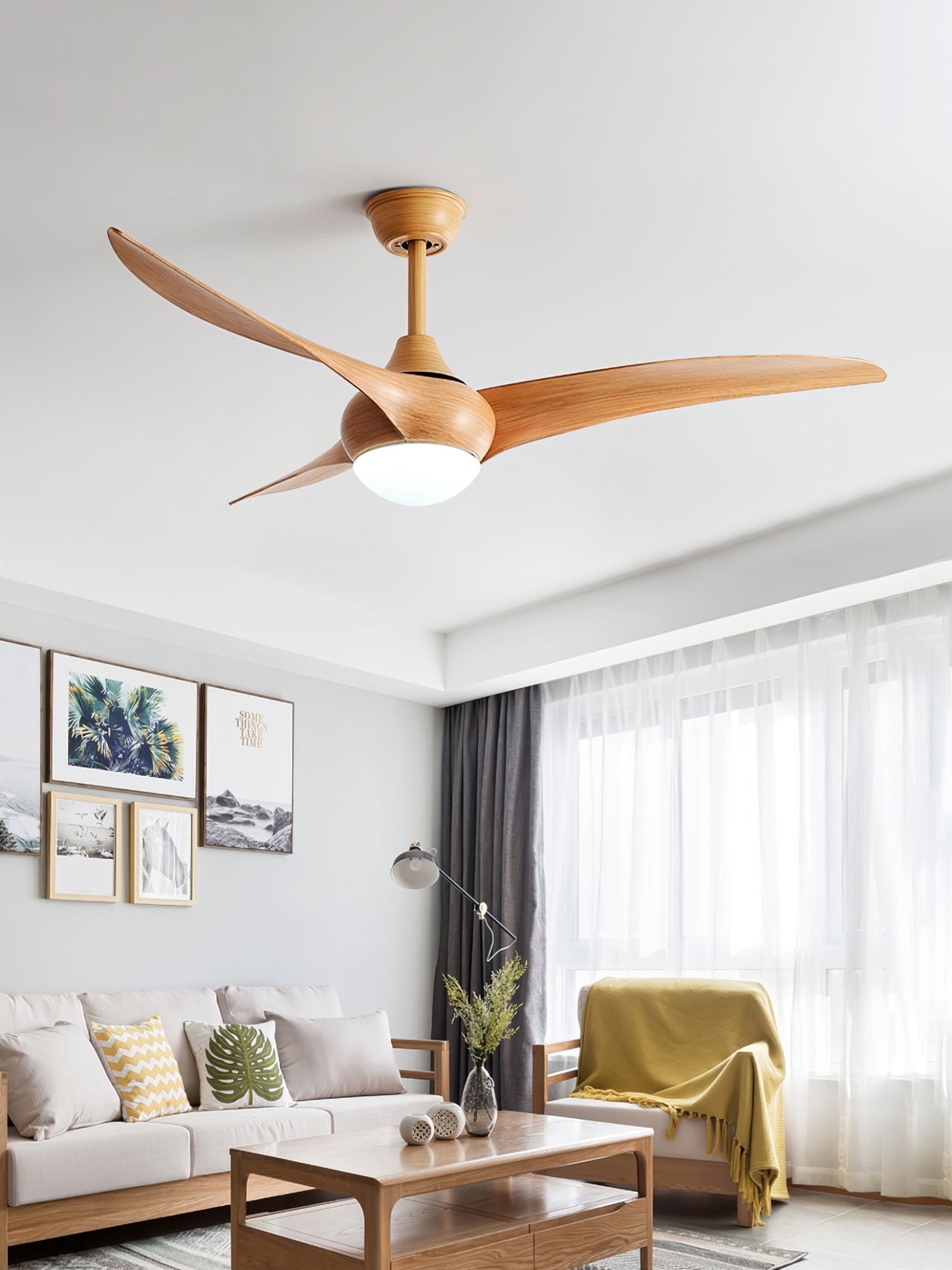 Traditional Flush Mount Light Ceiling Fan