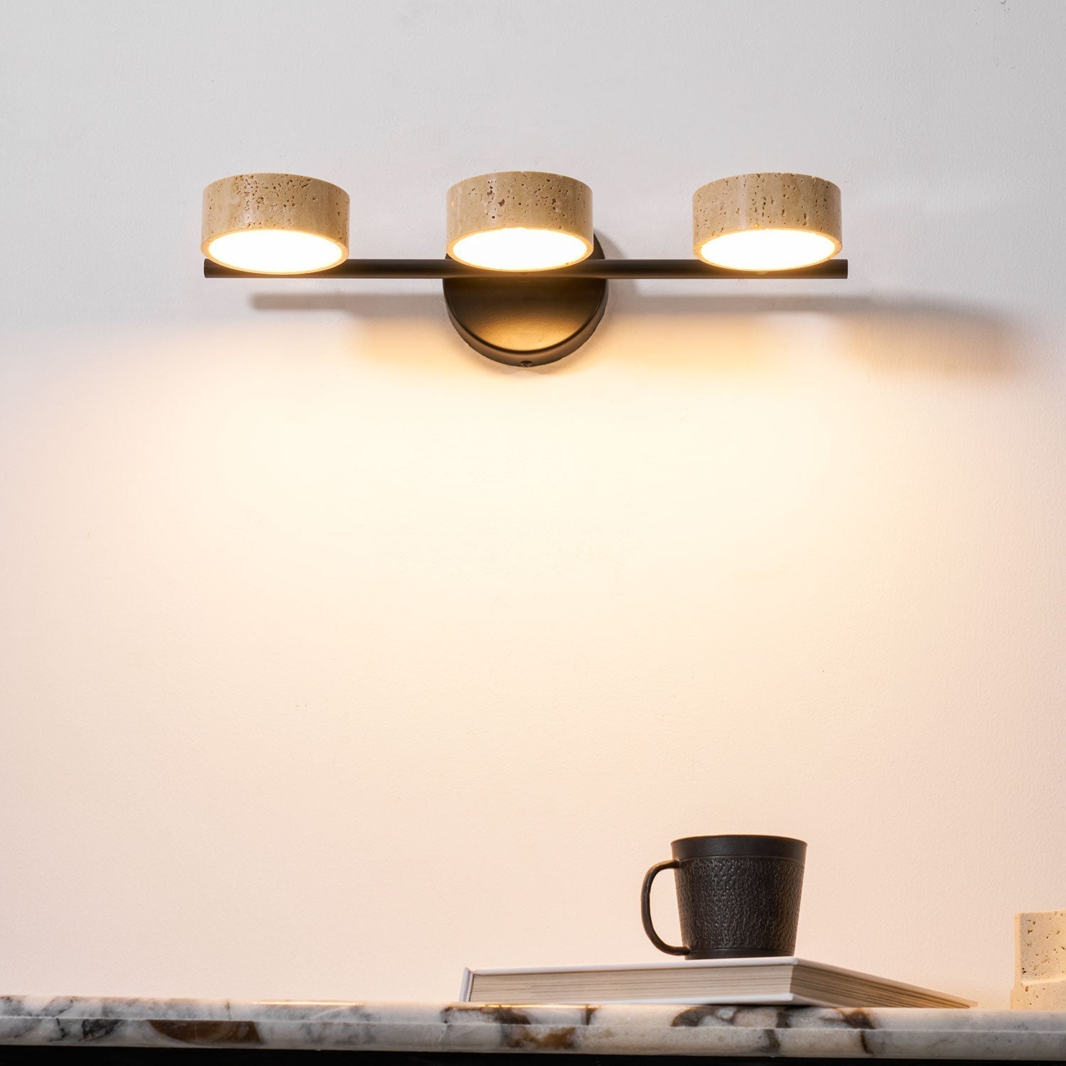 Traviso Beam Vanity Fixture, Bathroom Vanity Light, detail 12