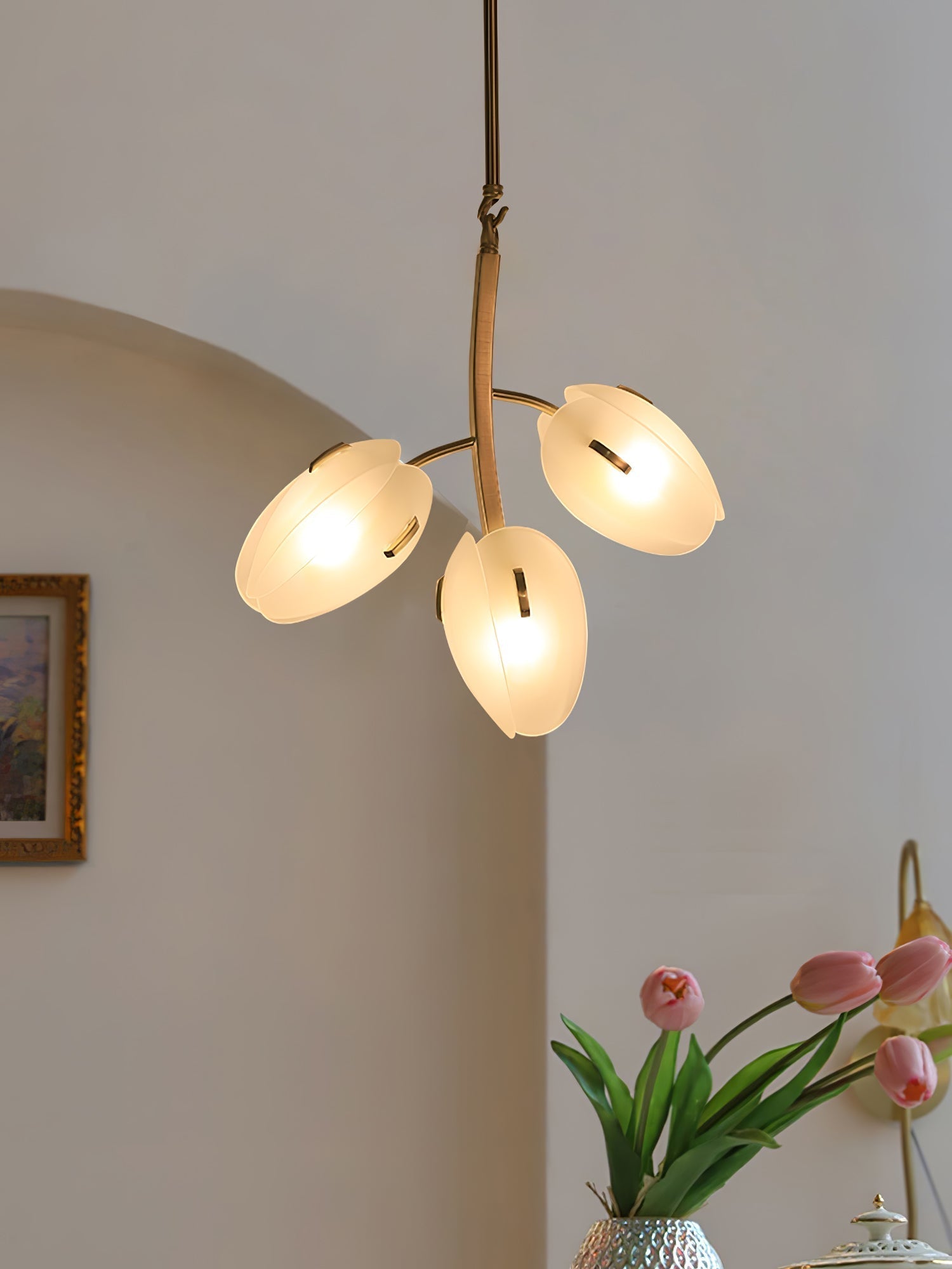 Tulip Bud Chandelier