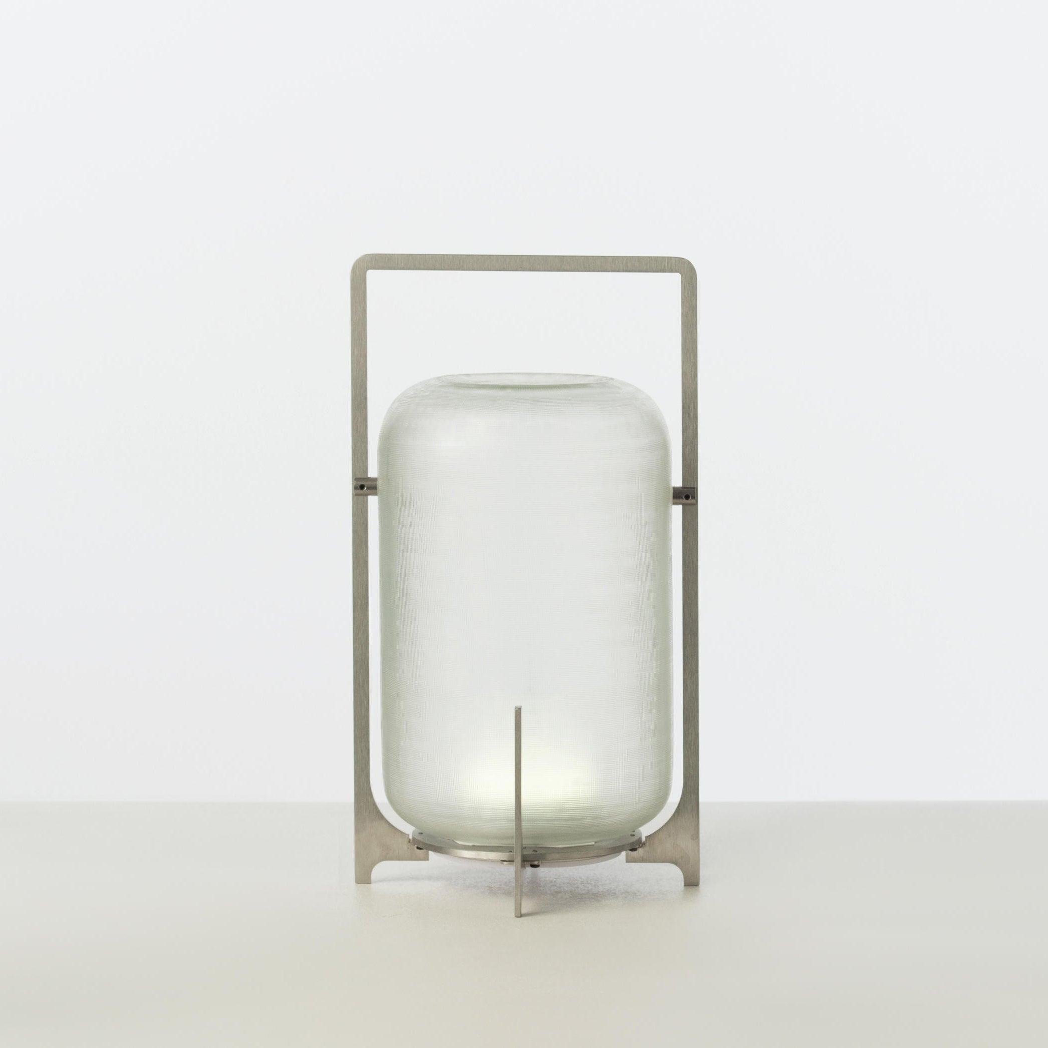 Silver Twilight Lantern Table Lamp, Bedside Table Lamp, detail 8