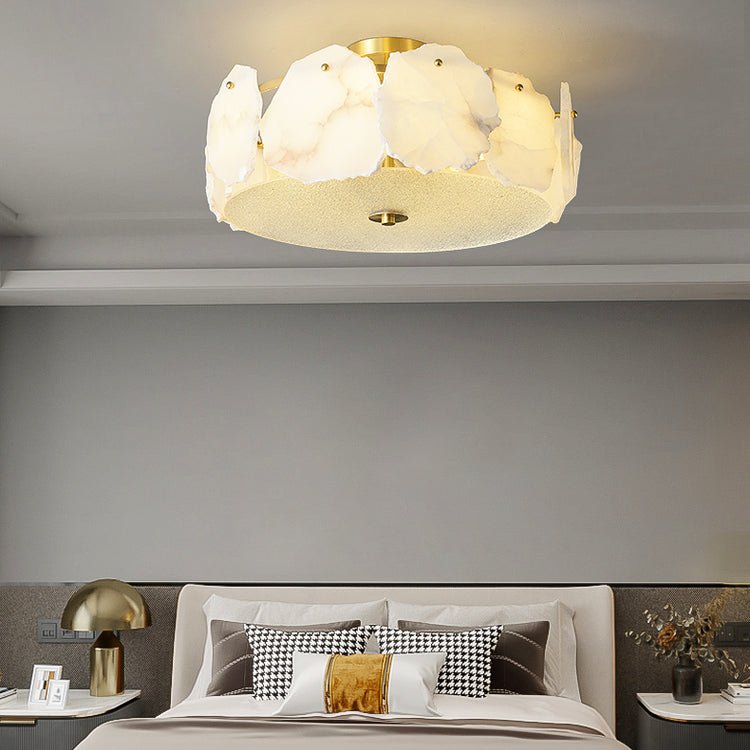Valeria Alabaster Ceiling Light