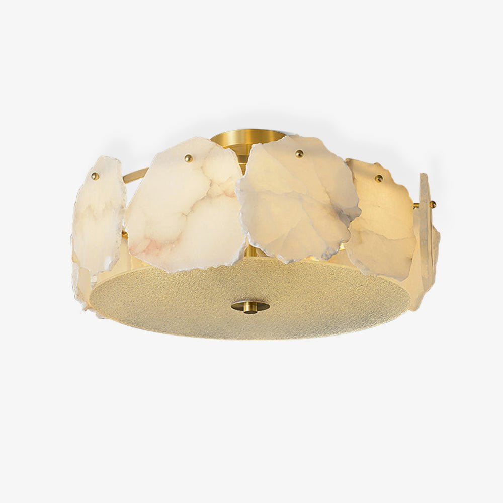 alabaster ceiling light shown as a main product image for compact living spaces