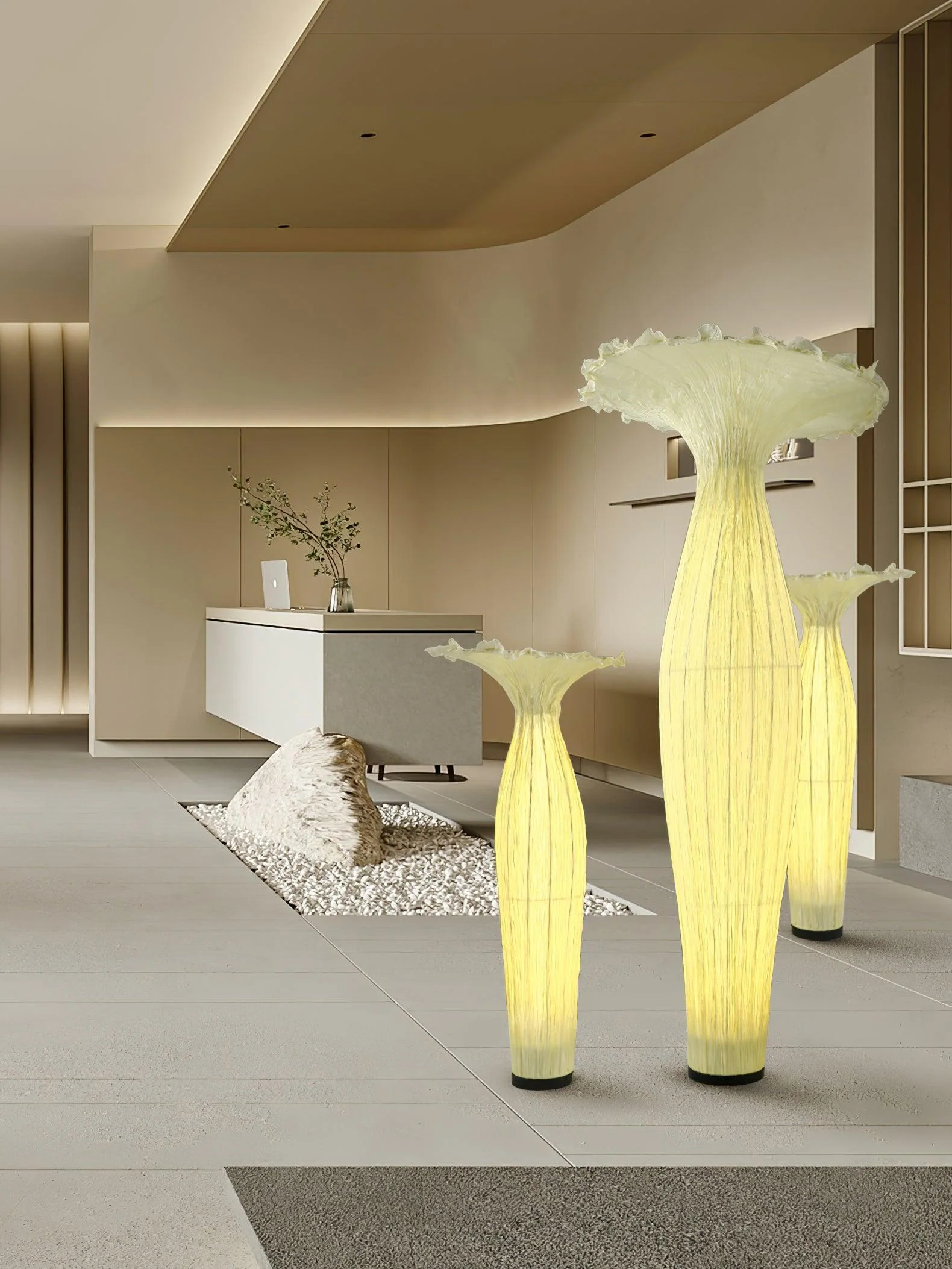 Vase Fabric Floor Light, Floor Lamp, detail 20