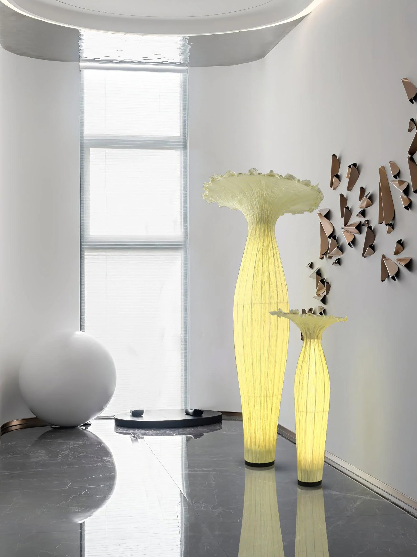 Vase Fabric Floor Light, Floor Lamp, detail 21