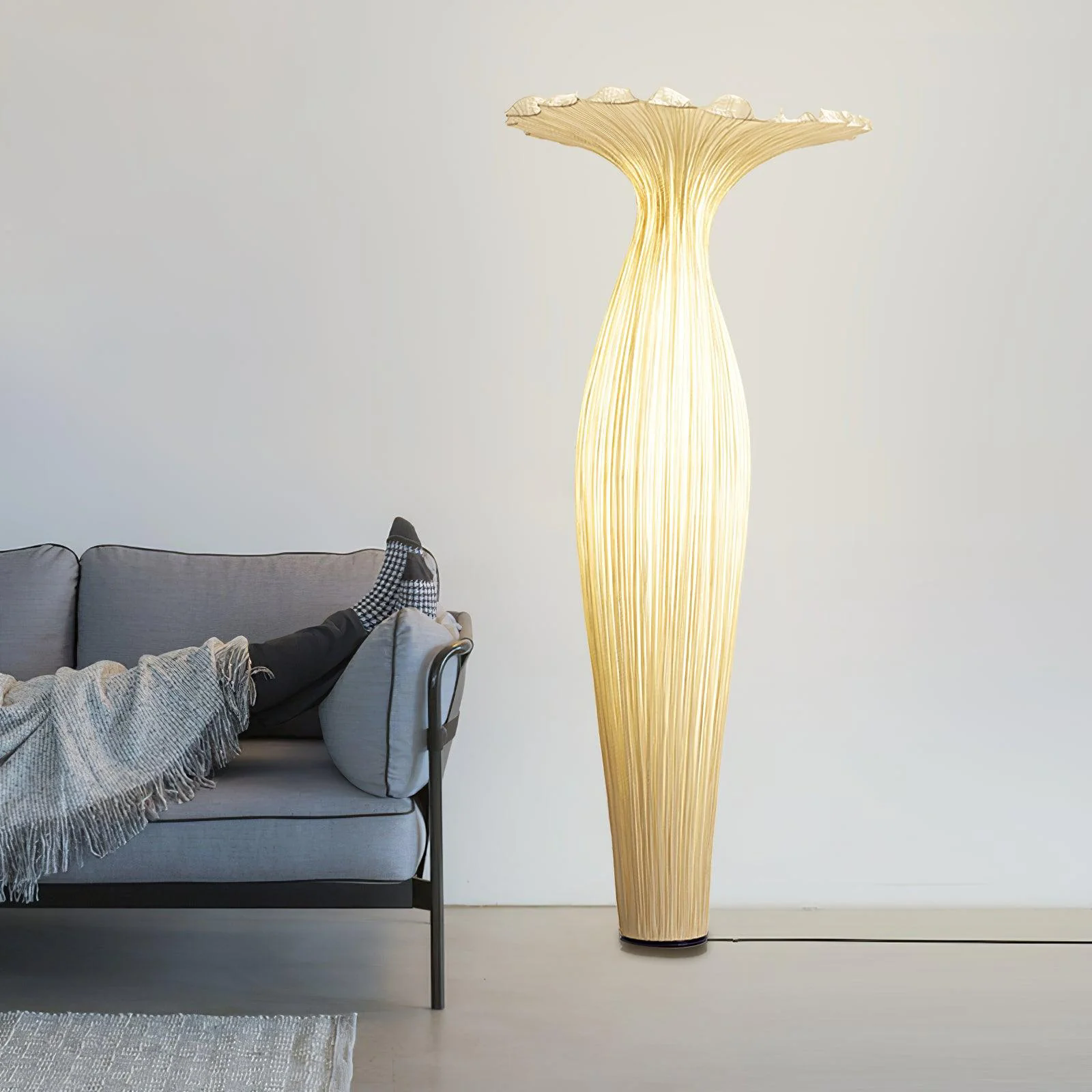 Vase Fabric Floor Light, Floor Lamp, detail 13