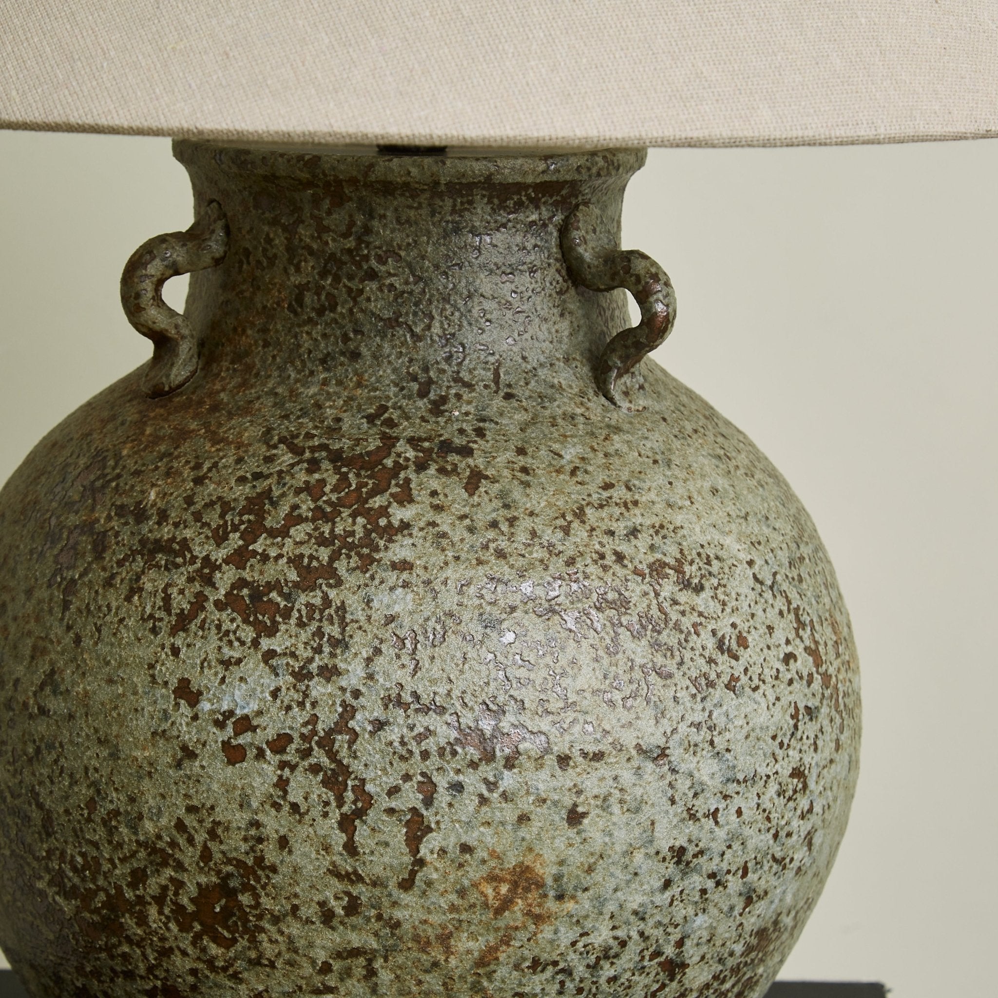 Verdigris Handle Table Lamp detail view 13