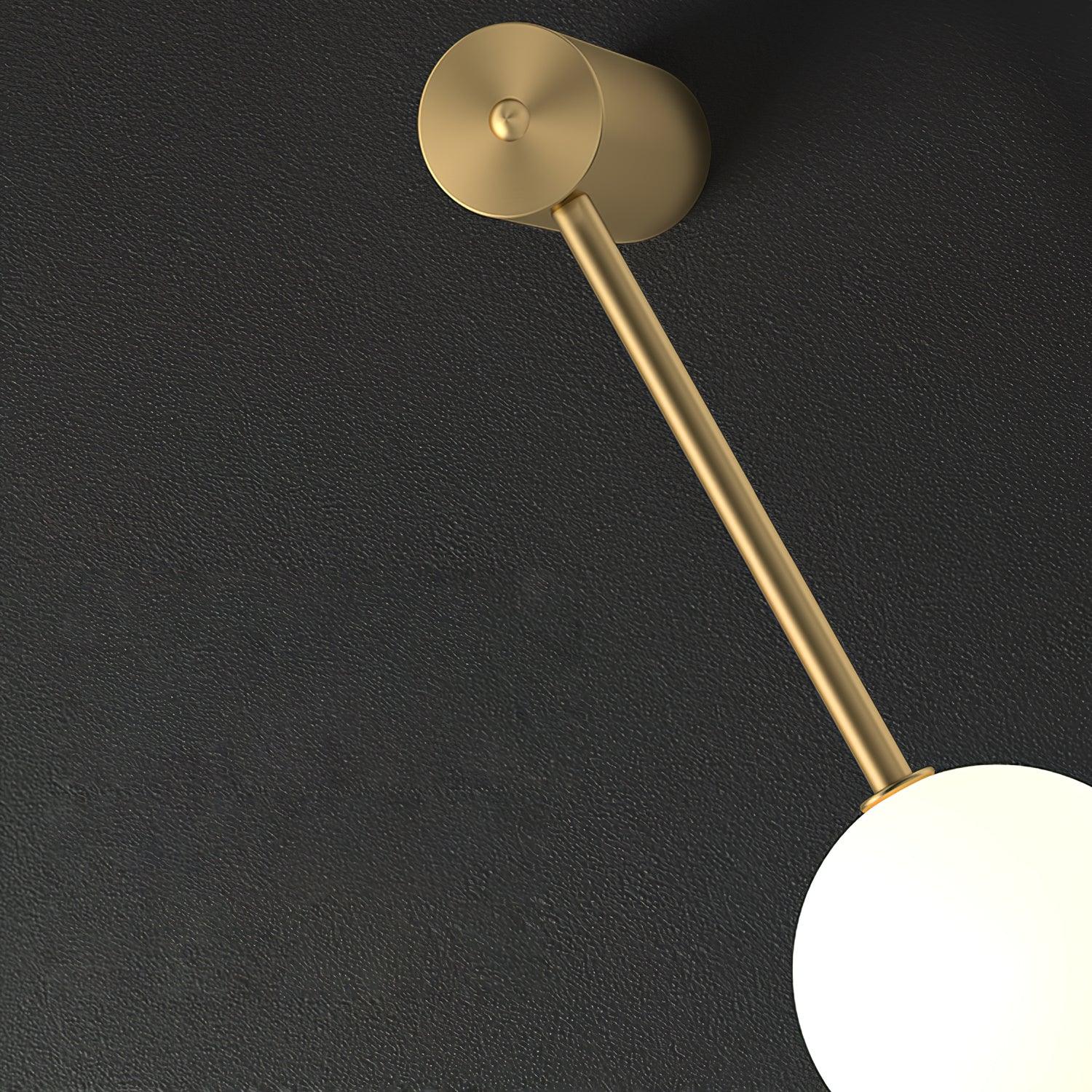 Vertical Balls Wall Sconce